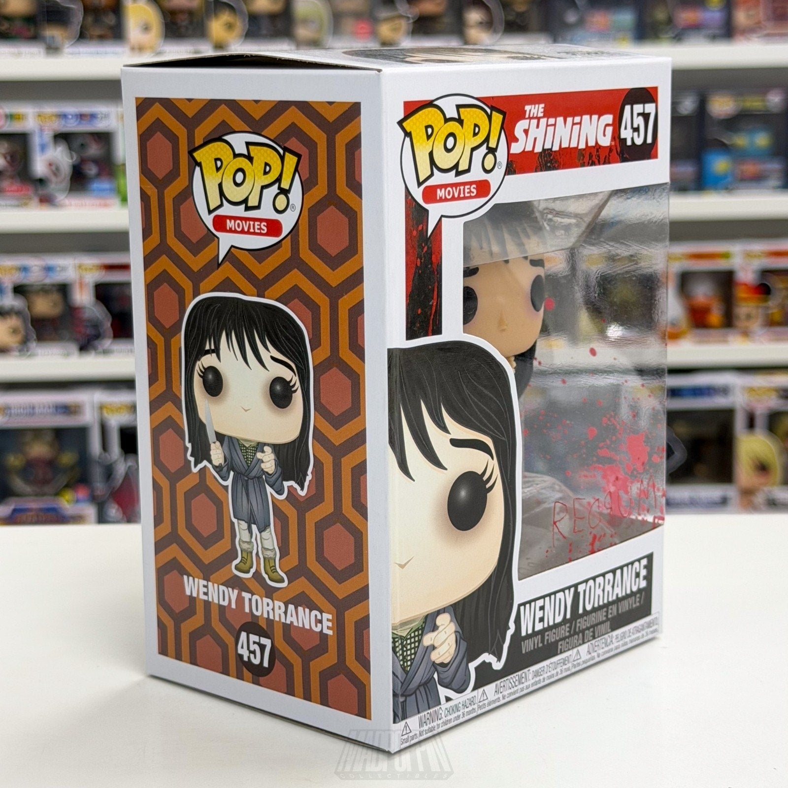 Funko Pop Movies The Shining Wendy Torrance w/Knife 457 Horror Kubrick Figure
