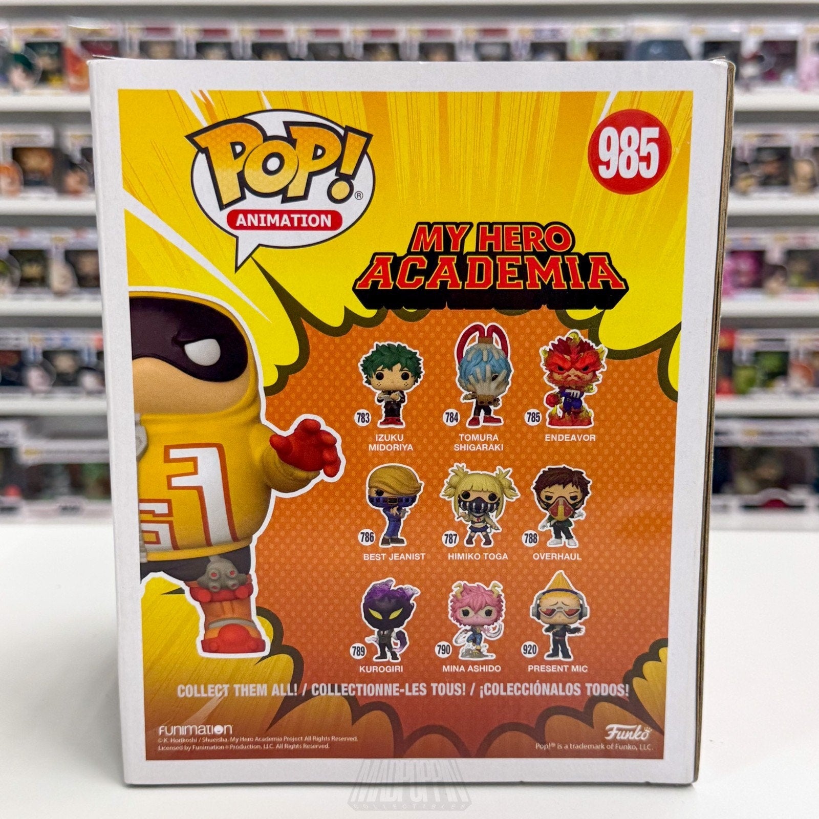Funko Pop Anime My Hero Academia Fatgum Taishiro FunKon 985 Toy Vinyl 6" Figure