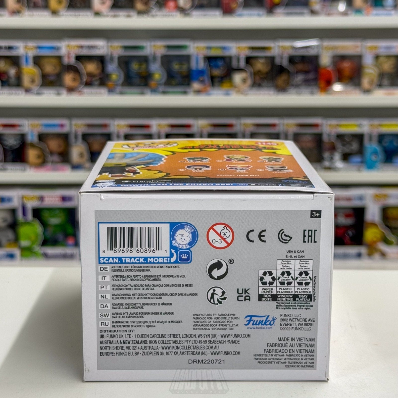 Funko Pop Anime My Hero Academia Tomura Shigaraki Entertainment Earth 1149 Manga