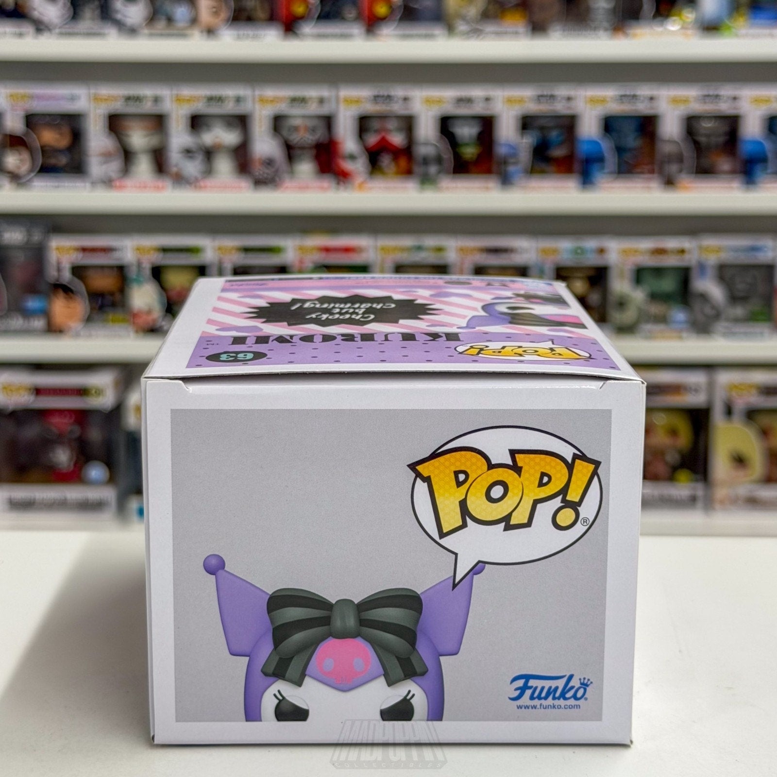 Funko Pop Sanrio Kuromi w/Baku Hot Topic 63 Kawaii Cute Rabbit Toy Vinyl Figure