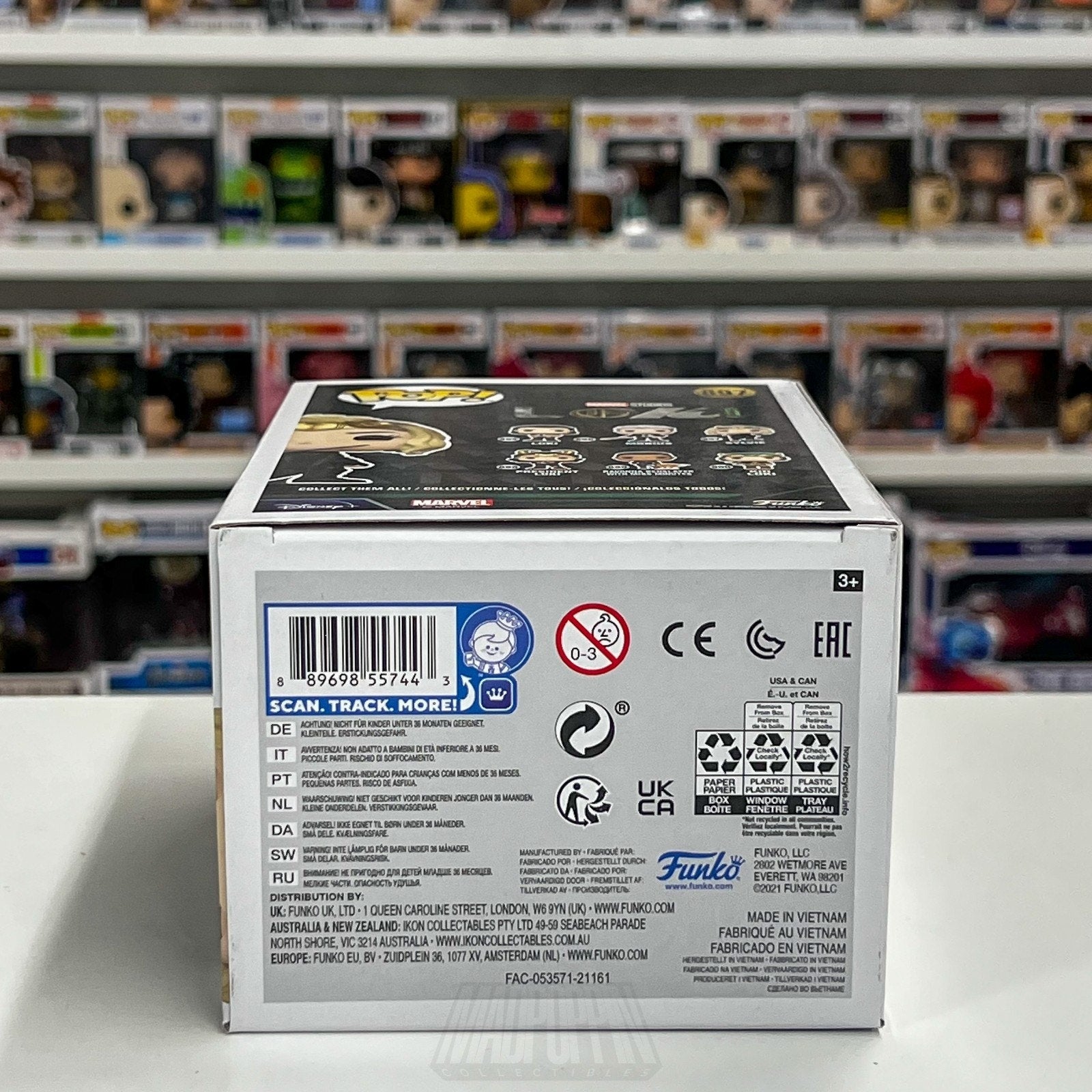 Funko Pop Marvel Studios Loki Sylvie Laufeydottir 897 TVA MCU Toy Vinyl Figure