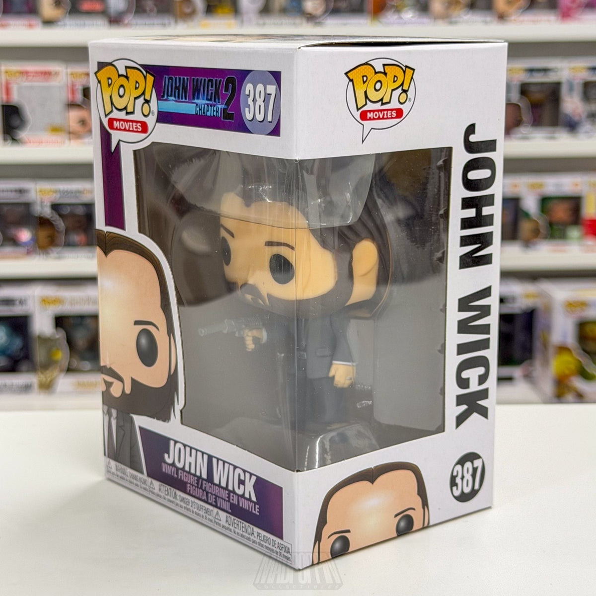 Funko Pop Movies John Wick Chapter 2 Hitman 387 Action Thriller Toy Vinyl Figure