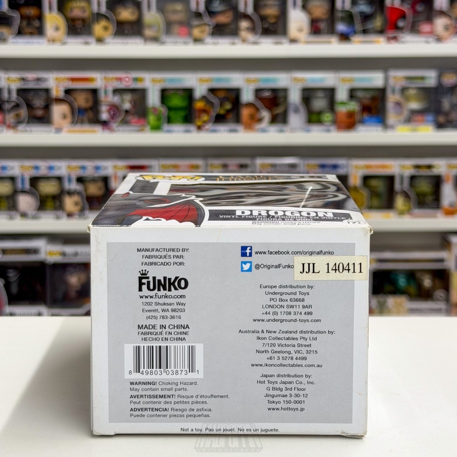Funko Pop TV HBO Game of Thrones Drogon 16 Daenerys Targaryen Dragon Toy Figure