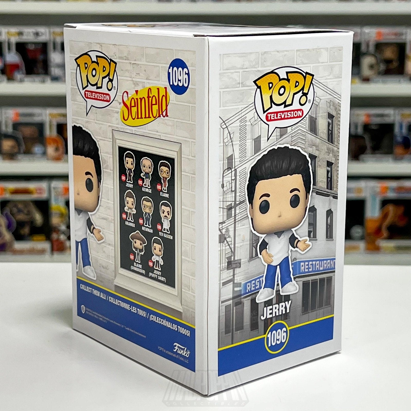 Funko Pop TV Seinfeld Jerry Target Exclusive 1096 Comedy Sitcom Toy Vinyl Figure