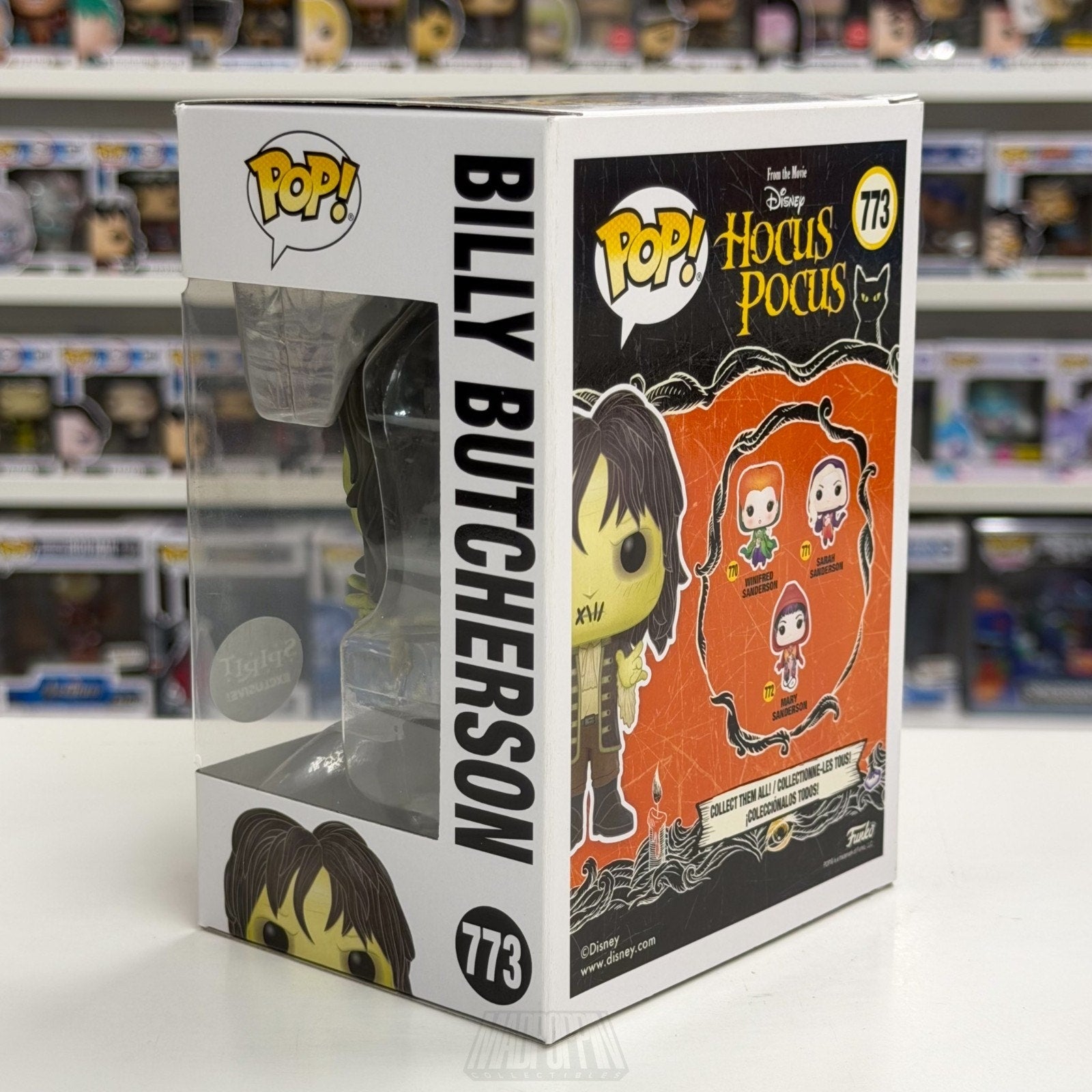 Funko Pop Disney Hocus Pocus Billy Butcherson Spirit Halloween 773 Vinyl Figure