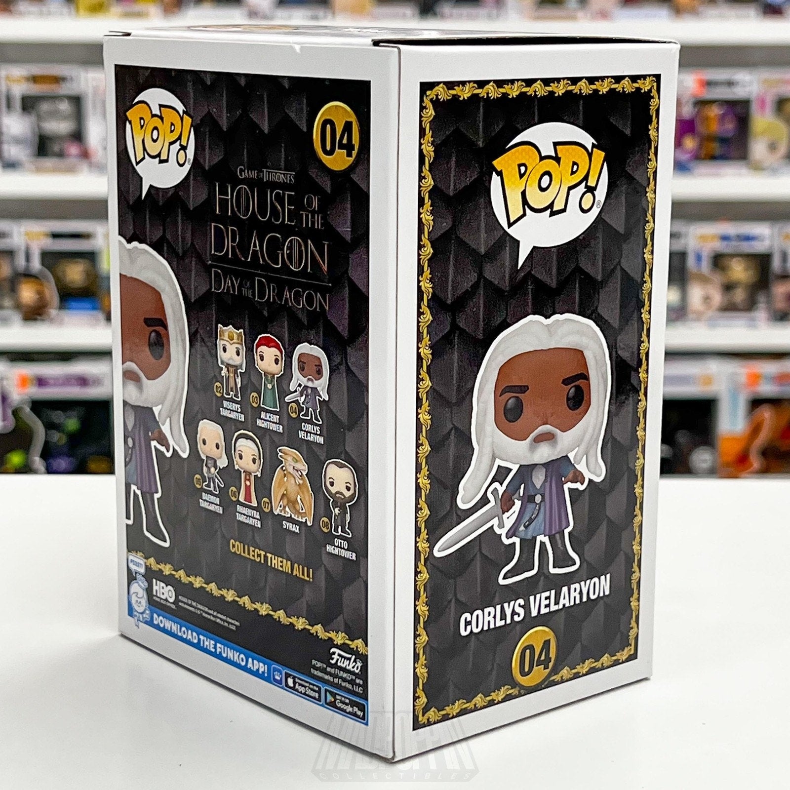 Funko Pop TV House of the Dragon Corlys Velaryon 04 Game of Thrones Vinyl Figure
