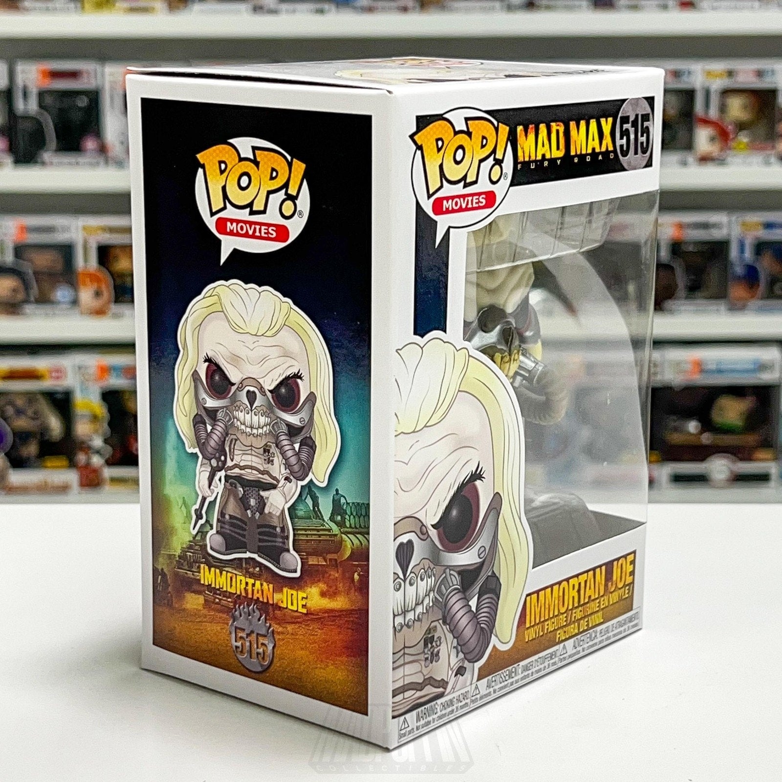 Funko Pop Movies Mad Max Fury Road Immortan Joe 515 Post-apocalyptic Toy Figure