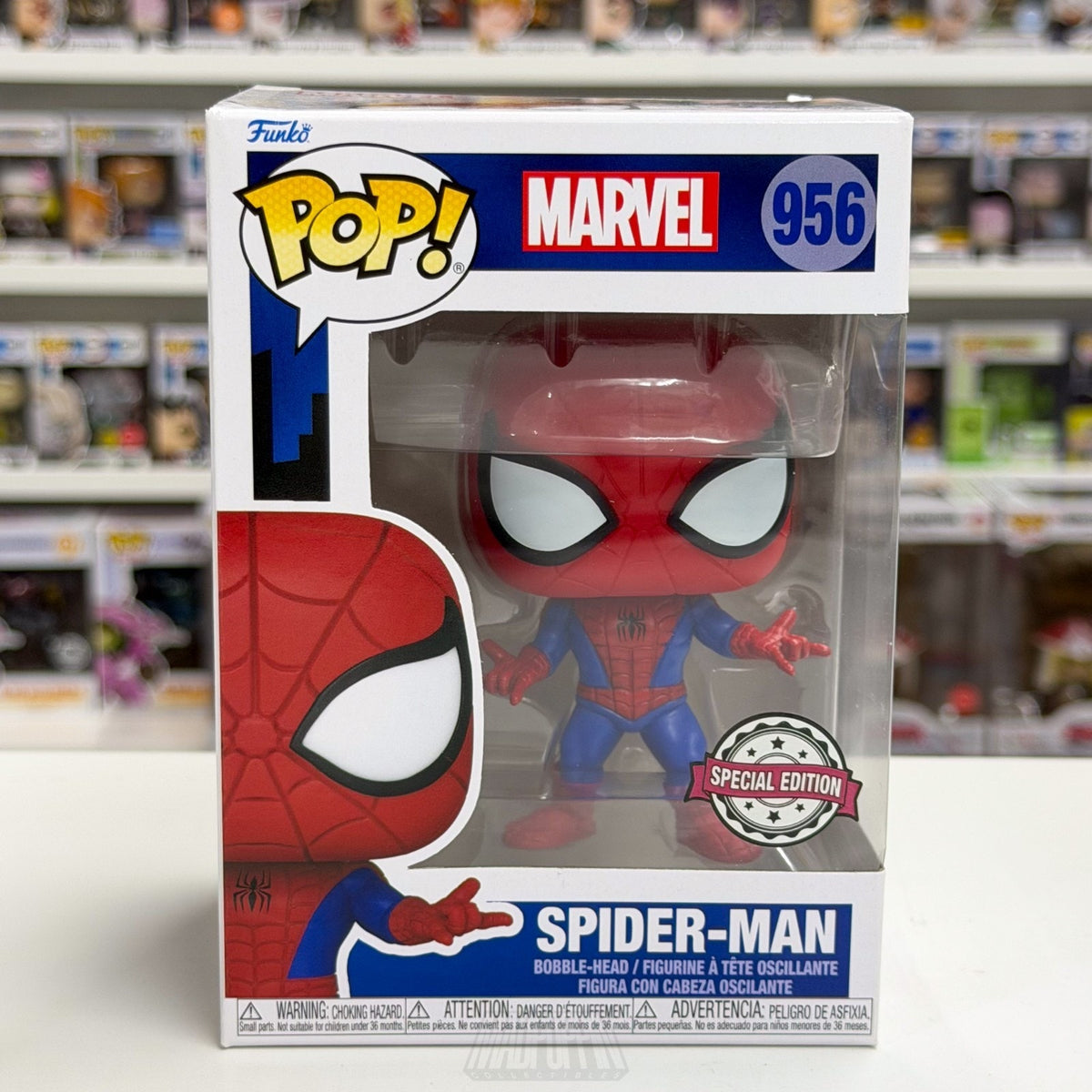 Funko Pop Marvel Spider-Man Animated Series Special Edition 956 Toy Vinyl Figure