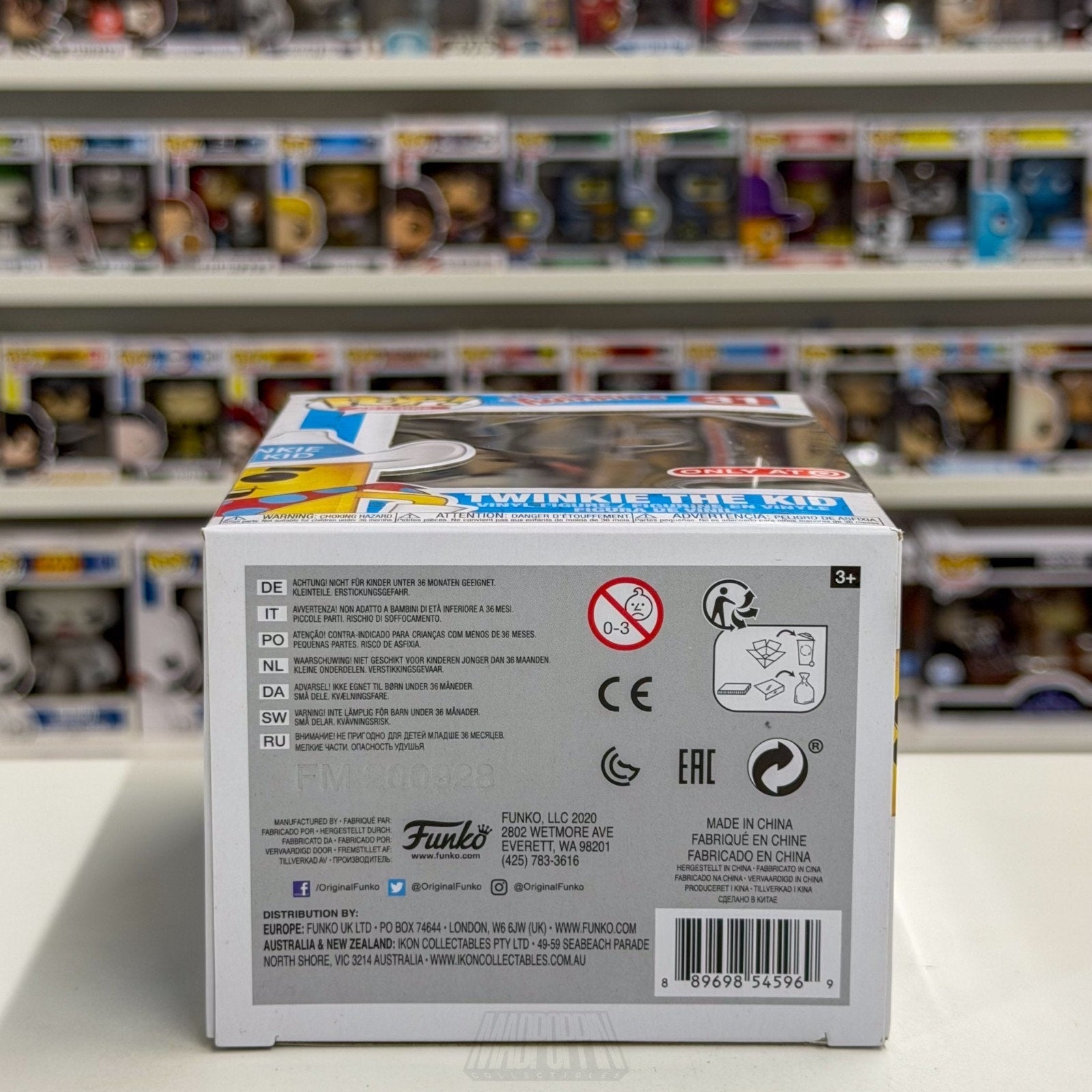 Funko Pop Ad Icons Twinkie the Kid Metallic Target 31 Snack Mascot Vinyl Figure