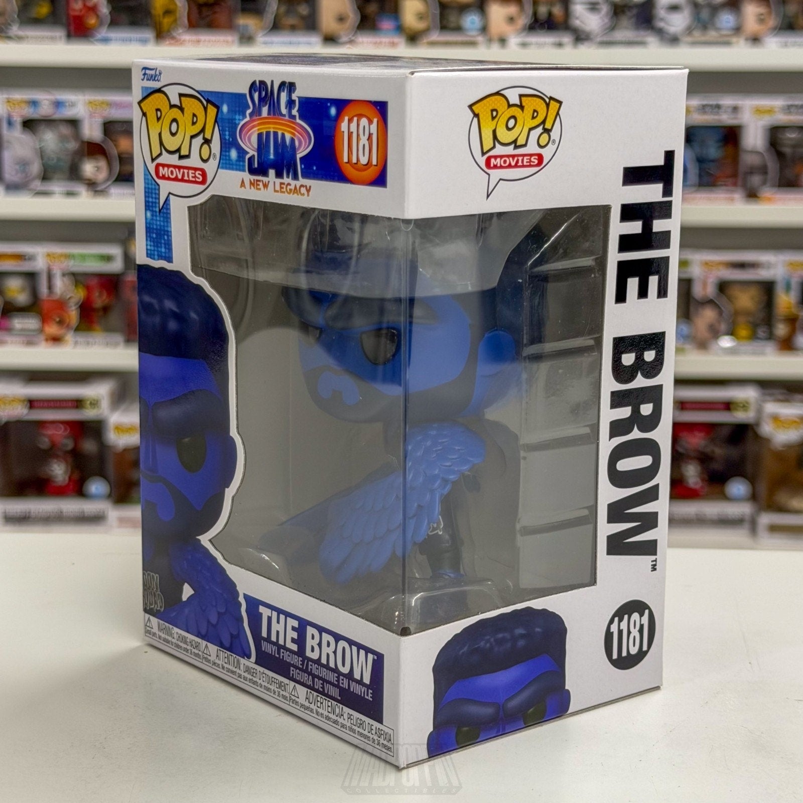 Funko Pop Movies Space Jam Legacy The Brow 1181 Basketball Sequel Vinyl Figure