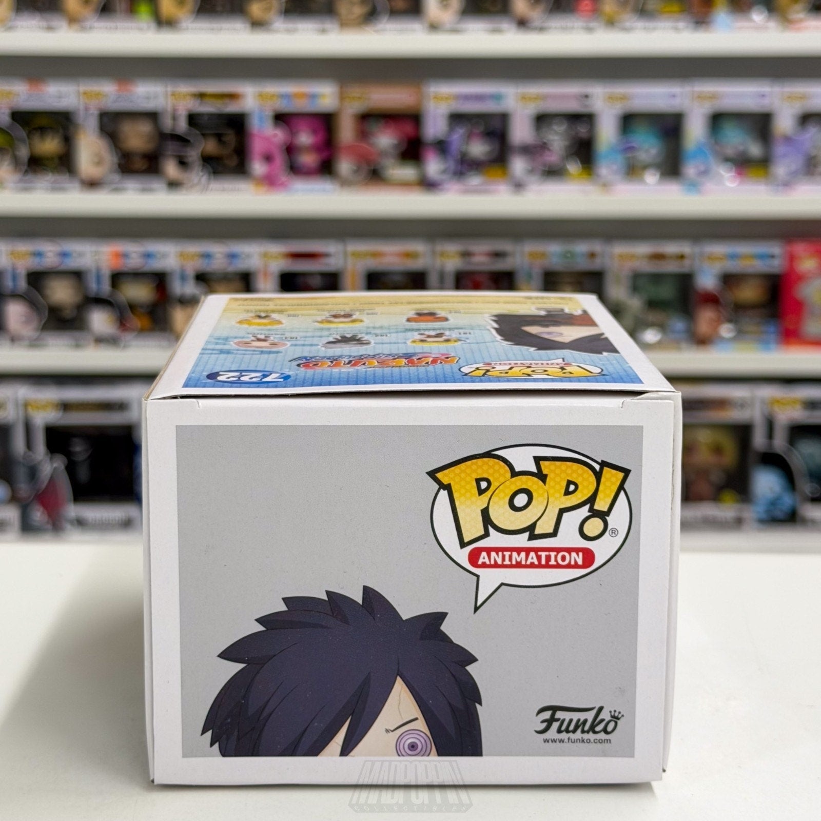 Funko Pop Anime Naruto Madara Reanimation GameStop 722 Japan Manga Vinyl Figure