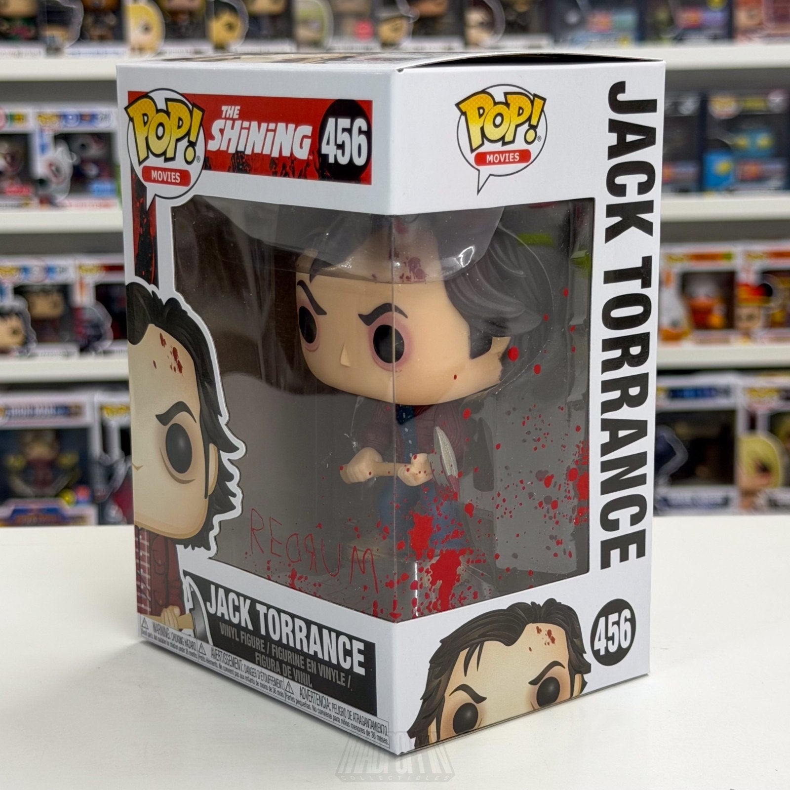 Funko Pop Movies The Shining Jack Torrance w/Axe 456 Horror Kubrick Vinyl Figure