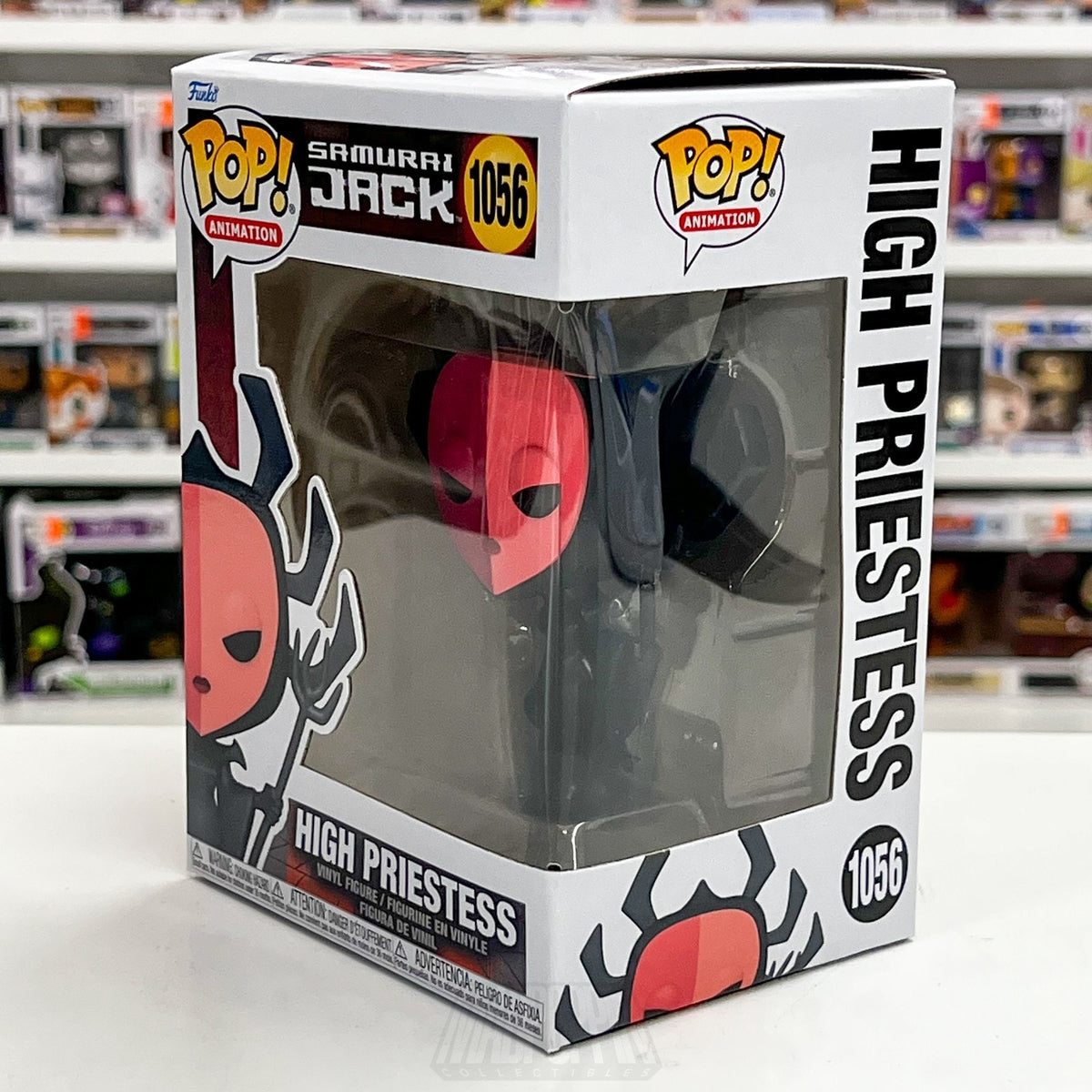 Funko Pop Animation Samurai Jack High Priestess 1056 Figure Cartoon Network