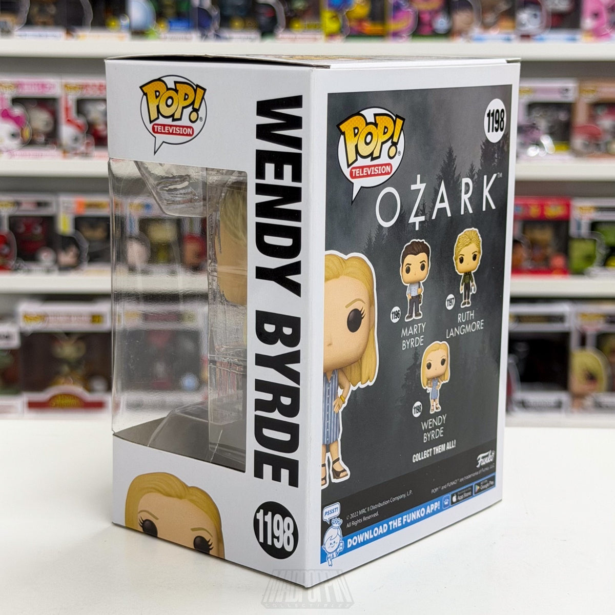 Funko Pop TV Netflix Ozark Wendy Byrde 1198 Crime Drama Missouri Vinyl Figure