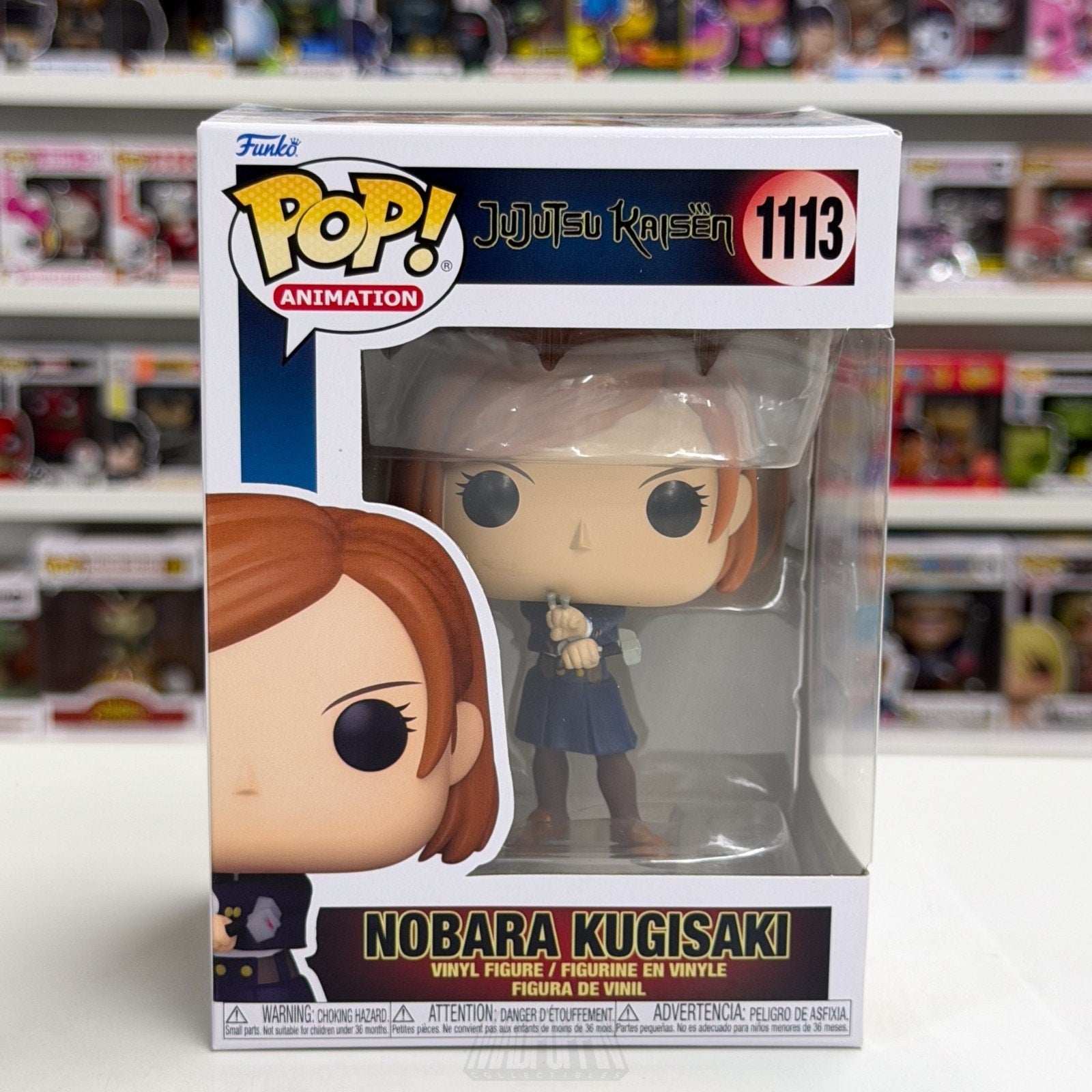 Funko Pop Anime Jujutsu Kaisen Nobara Kugisaki 1113 Dark Manga Toy Vinyl Figure