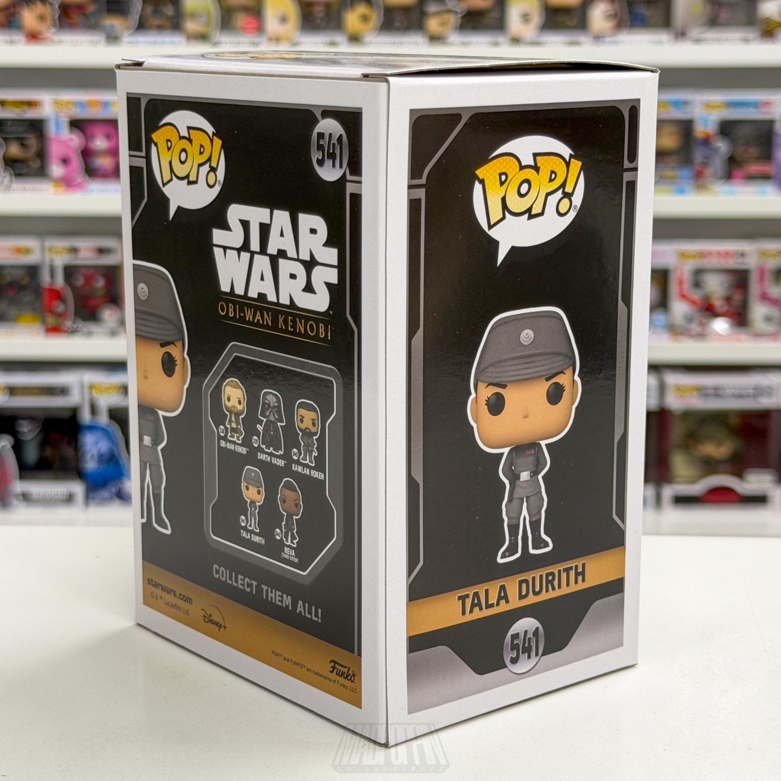 Funko Pop Star Wars Obi-Wan Kenobi Tala Durith 541 Imperial Officer Vinyl Figure
