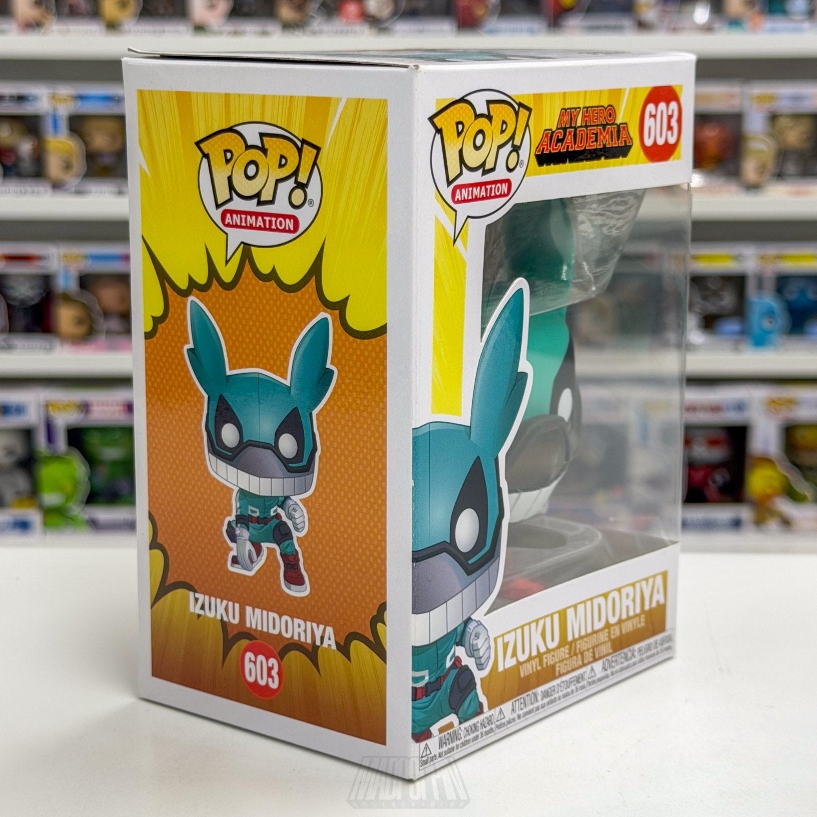 Funko Pop Anime My Hero Academia Izuku Midoriya Deku 603 Japan Manga Toy Figure