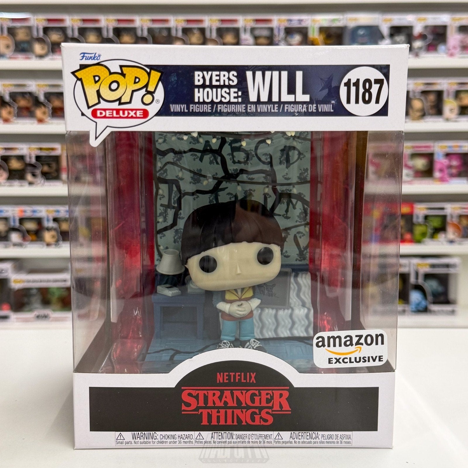 Funko Pop TV Deluxe Stranger Things Byers House Will Amazon 1187 Vinyl Figure