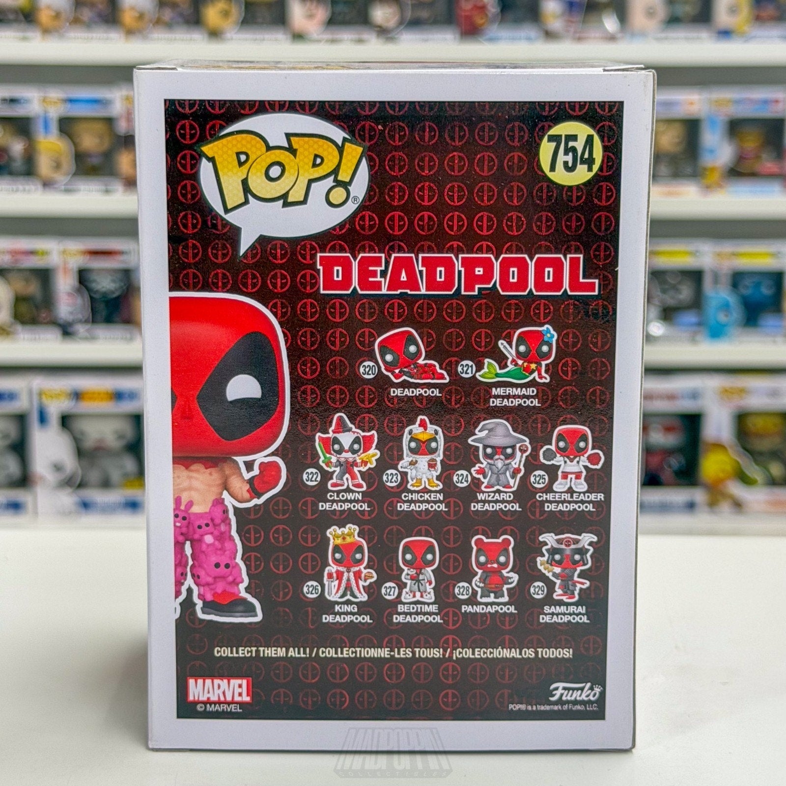 Funko Pop Marvel Deadpool Teddy Pants ECCC Spring Con 754 Antihero Vinyl Figure