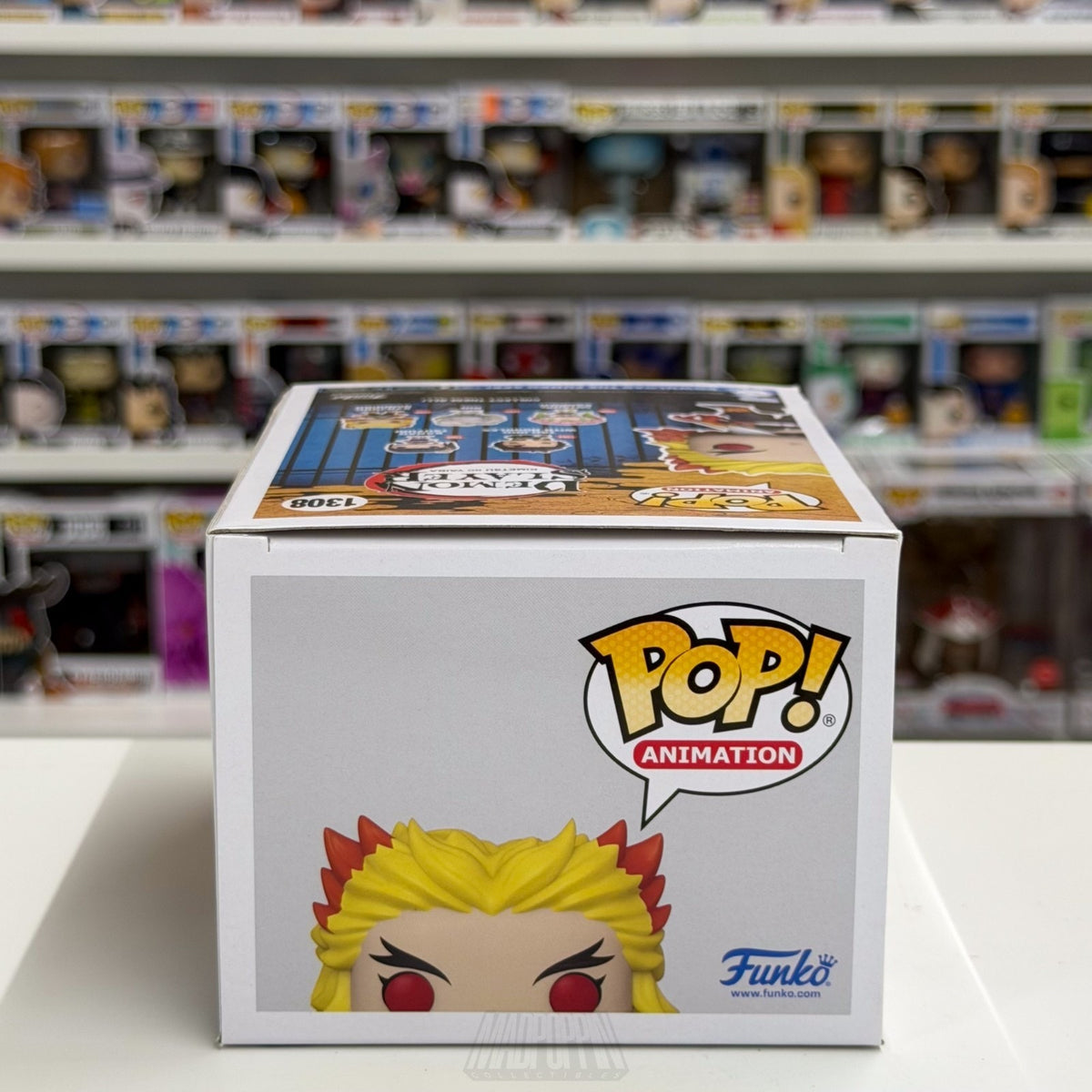 Funko Pop Anime Demon Slayer Kyojuro Rengoku 1308 Japan Manga Toy Vinyl Figure
