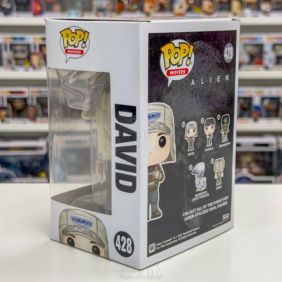 Funko Pop Movies Alien Covenant David 428 Android Sci-Fi Horror Toy Vinyl Figure