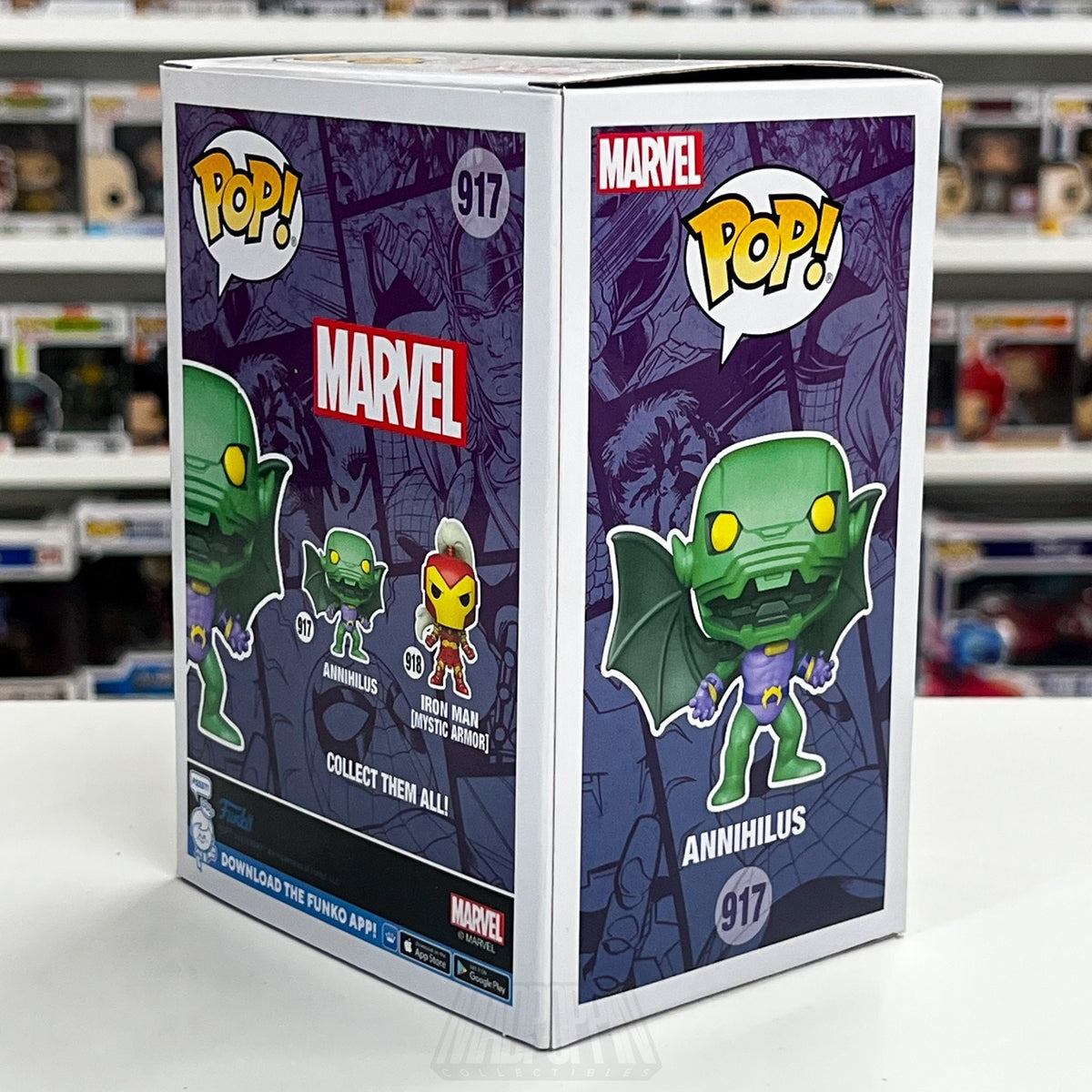 Funko Pop Marvel Annihilus Walgreens Exclusive 917 Supervillain Toy Vinyl Figure