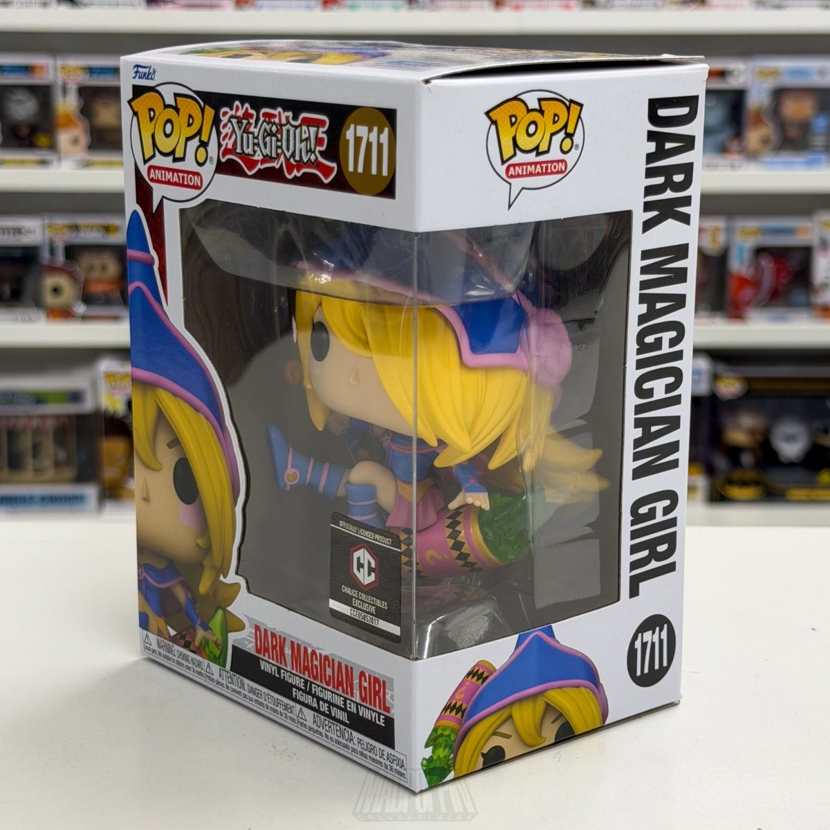 Funko Pop Anime Yu Gi Oh Dark Magician Girl Chalice Collectibles 1711 Toy Figure