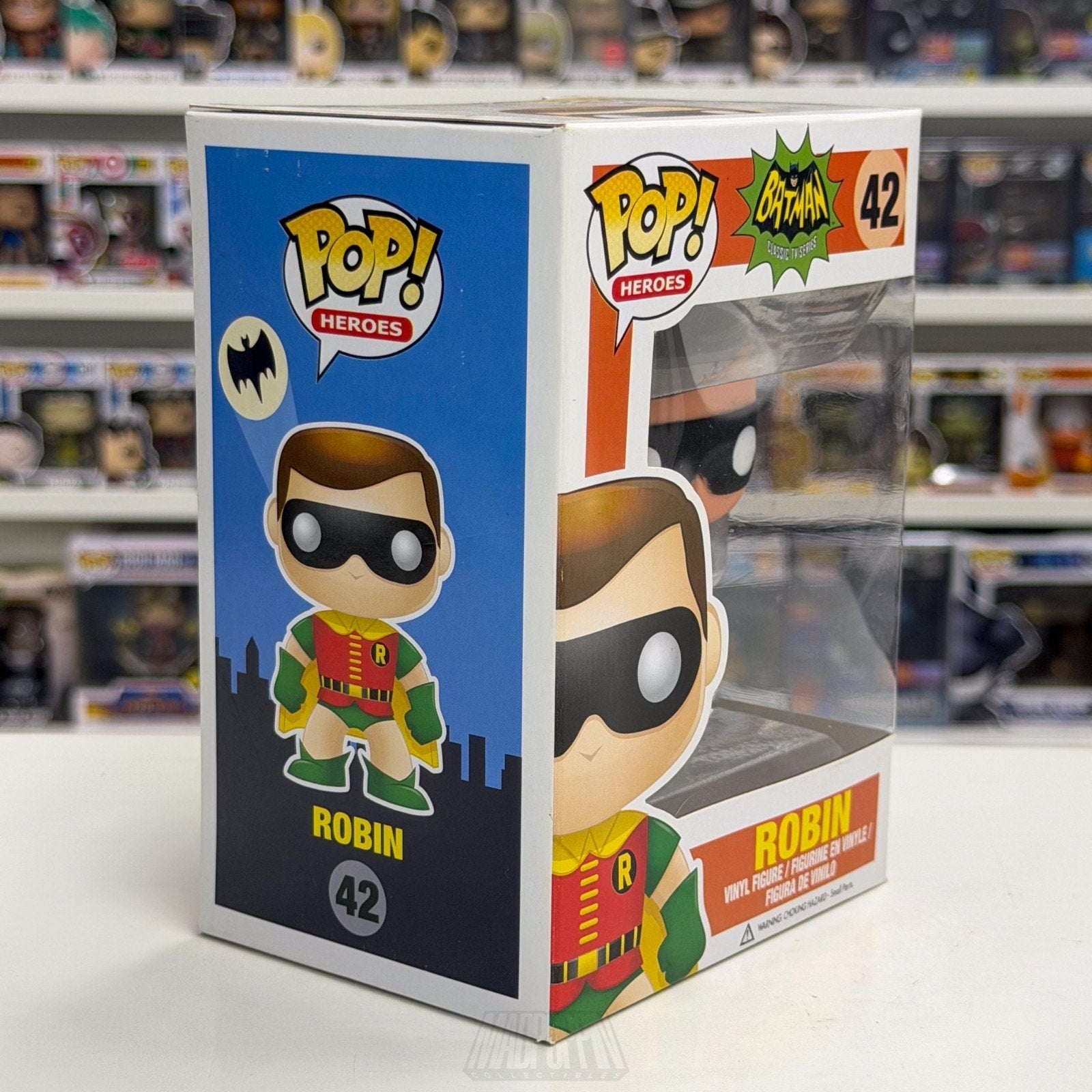 Funko Pop DC Heroes Batman Classic TV Series Robin 42 Boy Wonder Vinyl Figure