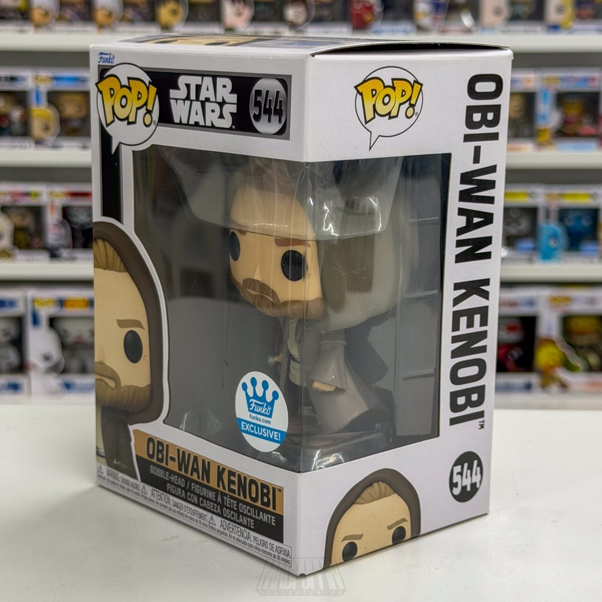 Funko Pop Star Wars Obi-Wan Kenobi Jedi Robe Exclusive 544 Force Toy Figure