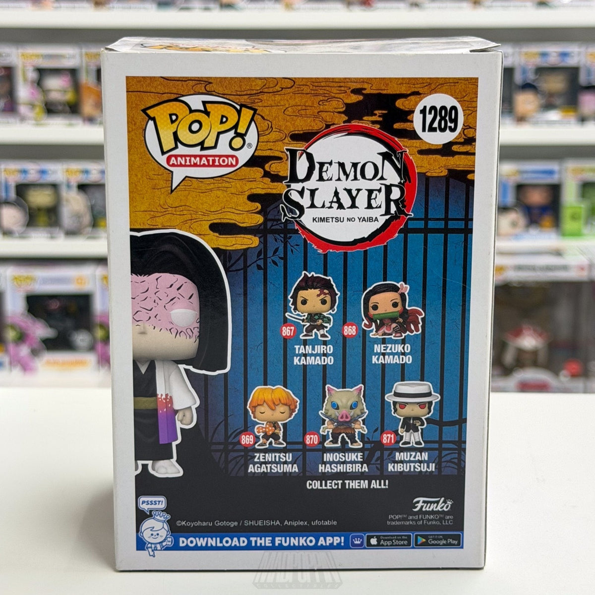 Funko Pop Anime Demon Slayer Kagaya Ubuyashiki Crunchyroll 1289 Toy Vinyl Figure