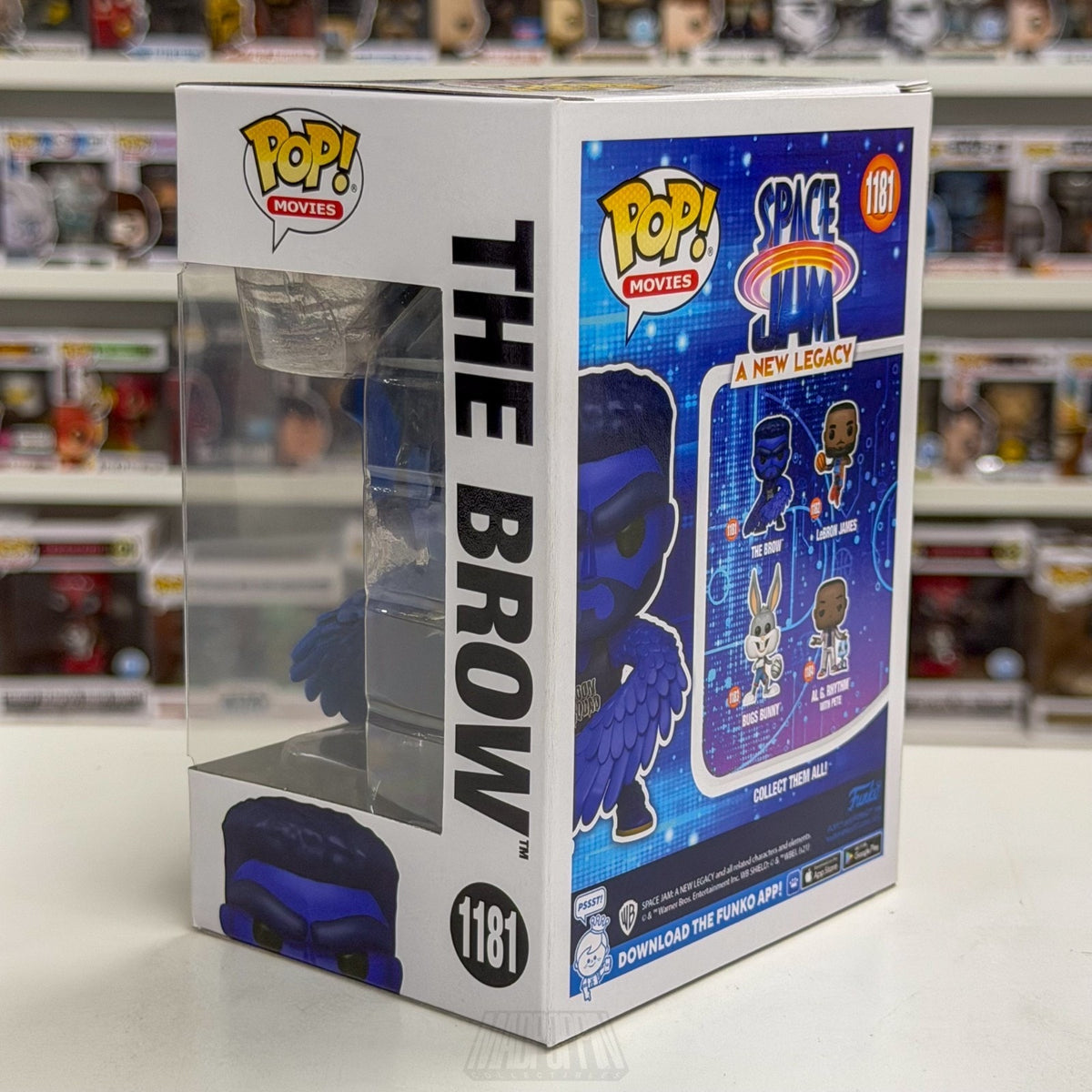 Funko Pop Movies Space Jam Legacy The Brow 1181 Basketball Sequel Vinyl Figure