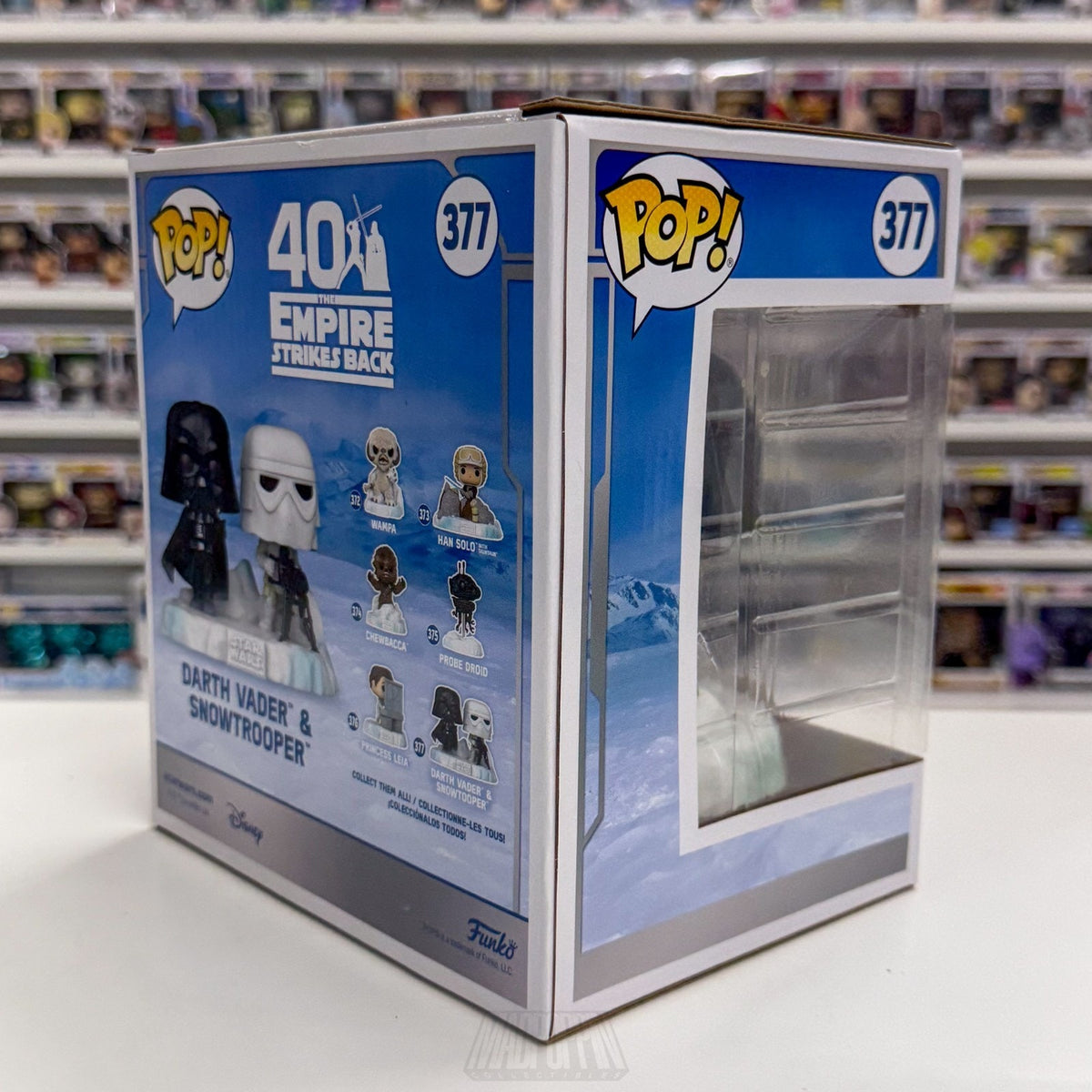 Funko Pop Star Wars Battle Echo Base Vader Snowtrooper Amazon 377 Sith Figure