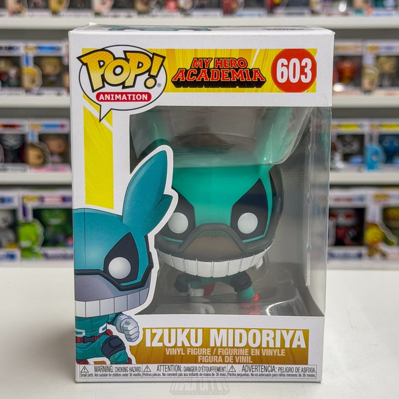 Funko Pop Anime My Hero Academia Izuku Midoriya Deku 603 Japan Manga Toy Figure