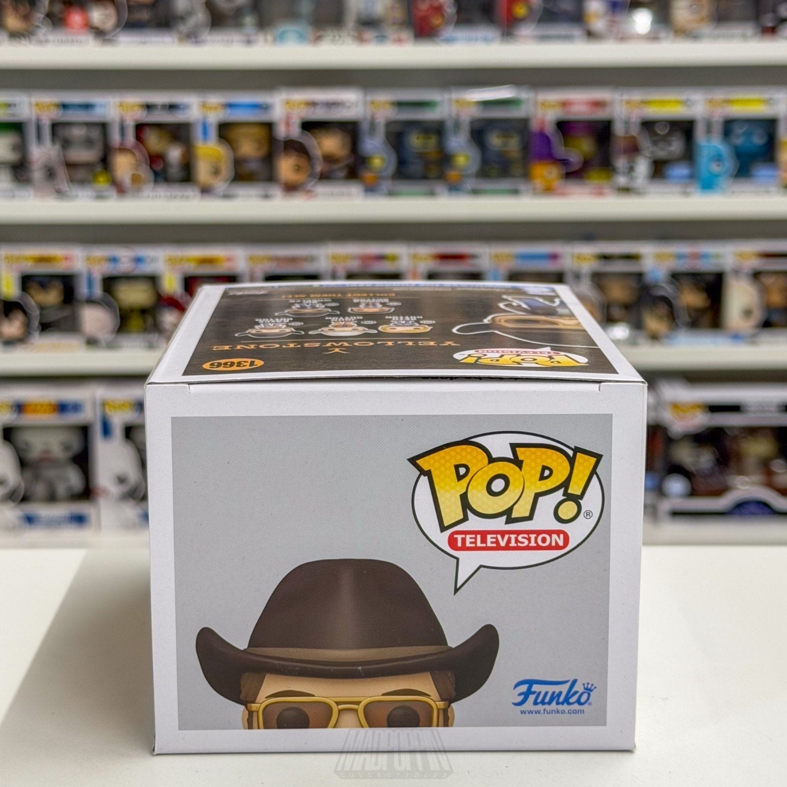 Funko Pop TV Yellowstone Rip Wheeler Exclusive 1366 Western Drama Vinyl Figure