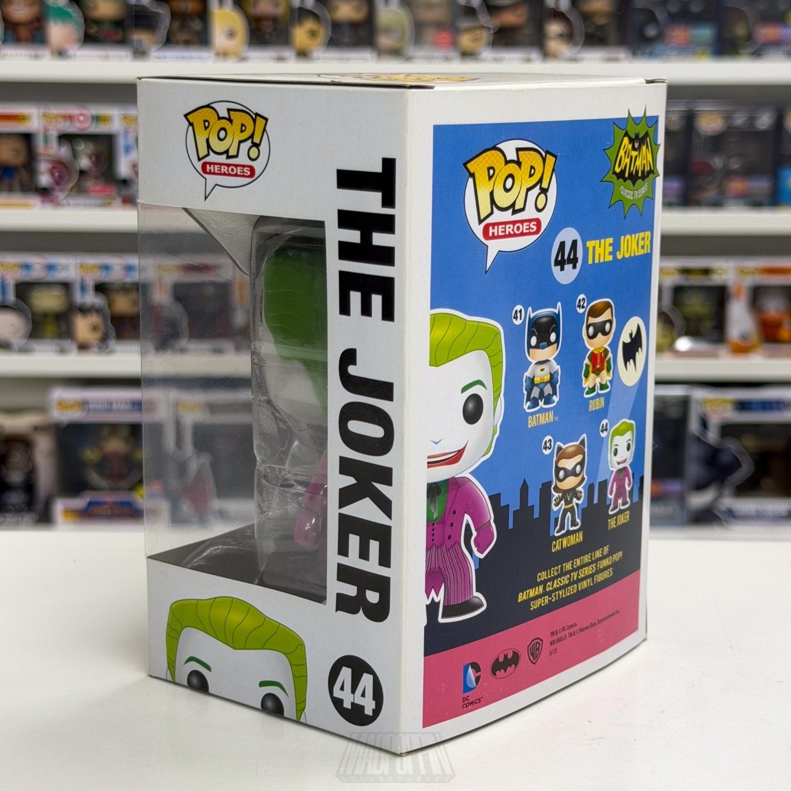 Funko Pop DC Heroes Batman Classic TV Series Joker 44 Clown Prince Vinyl Figure