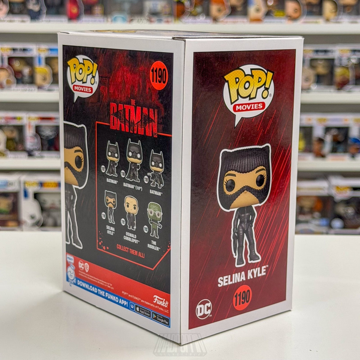 Funko Pop DC Movies Batman Selina Kyle Catwoman 1190 Gotham Crime Vinyl Figure