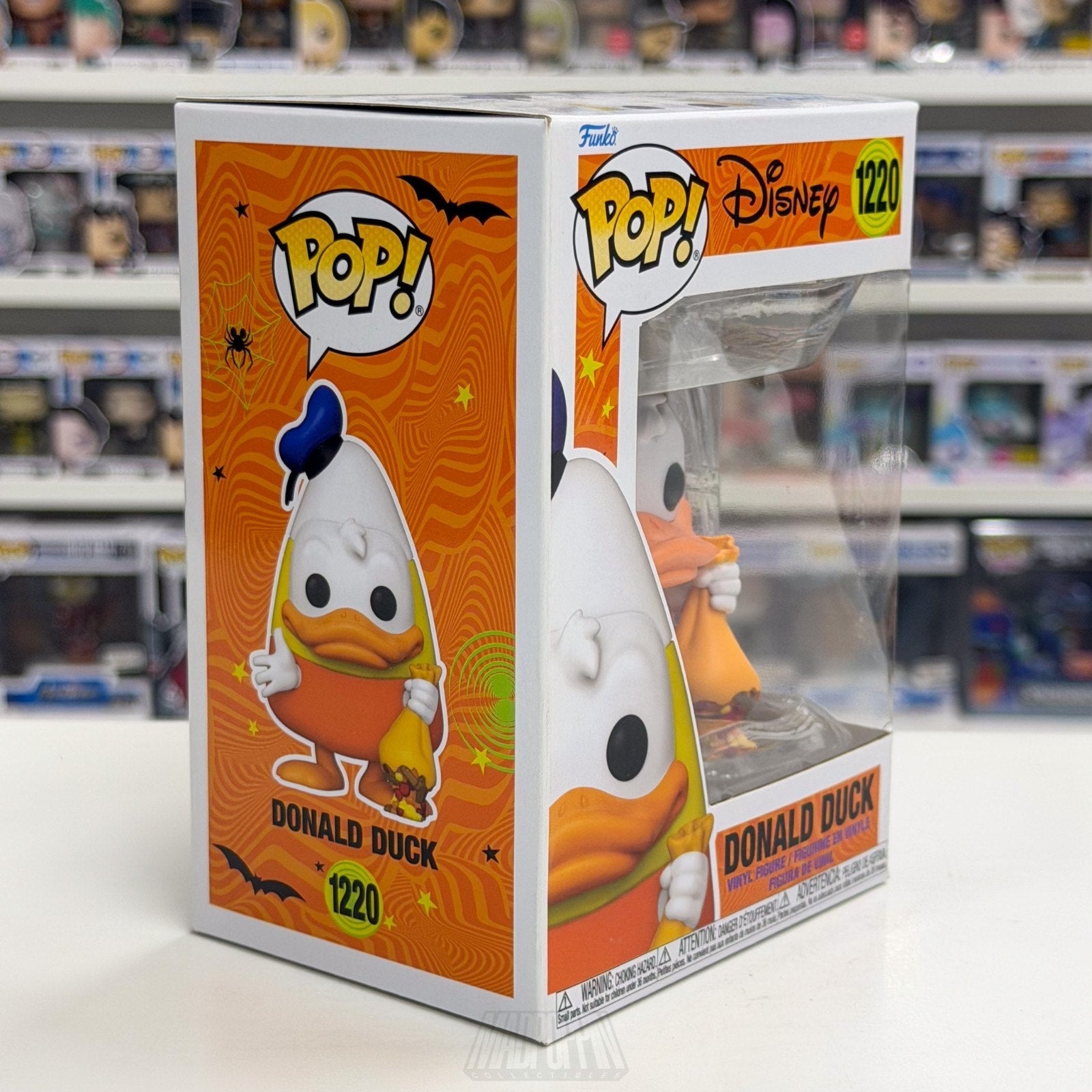 Funko Pop Disney Donald Duck as Candy Corn Trick or Treat Halloween 1220 Figure