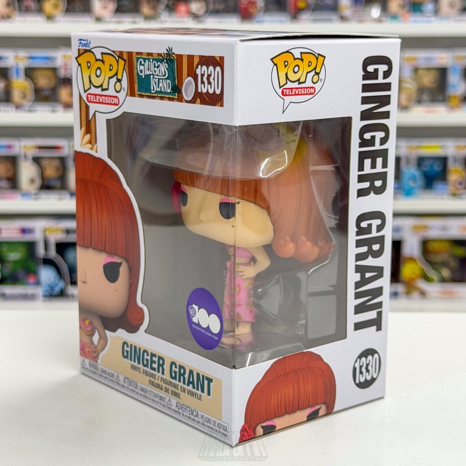Funko Pop TV Gilligan's Island Ginger Grant 1330 Hollywood Star Toy Vinyl Figure