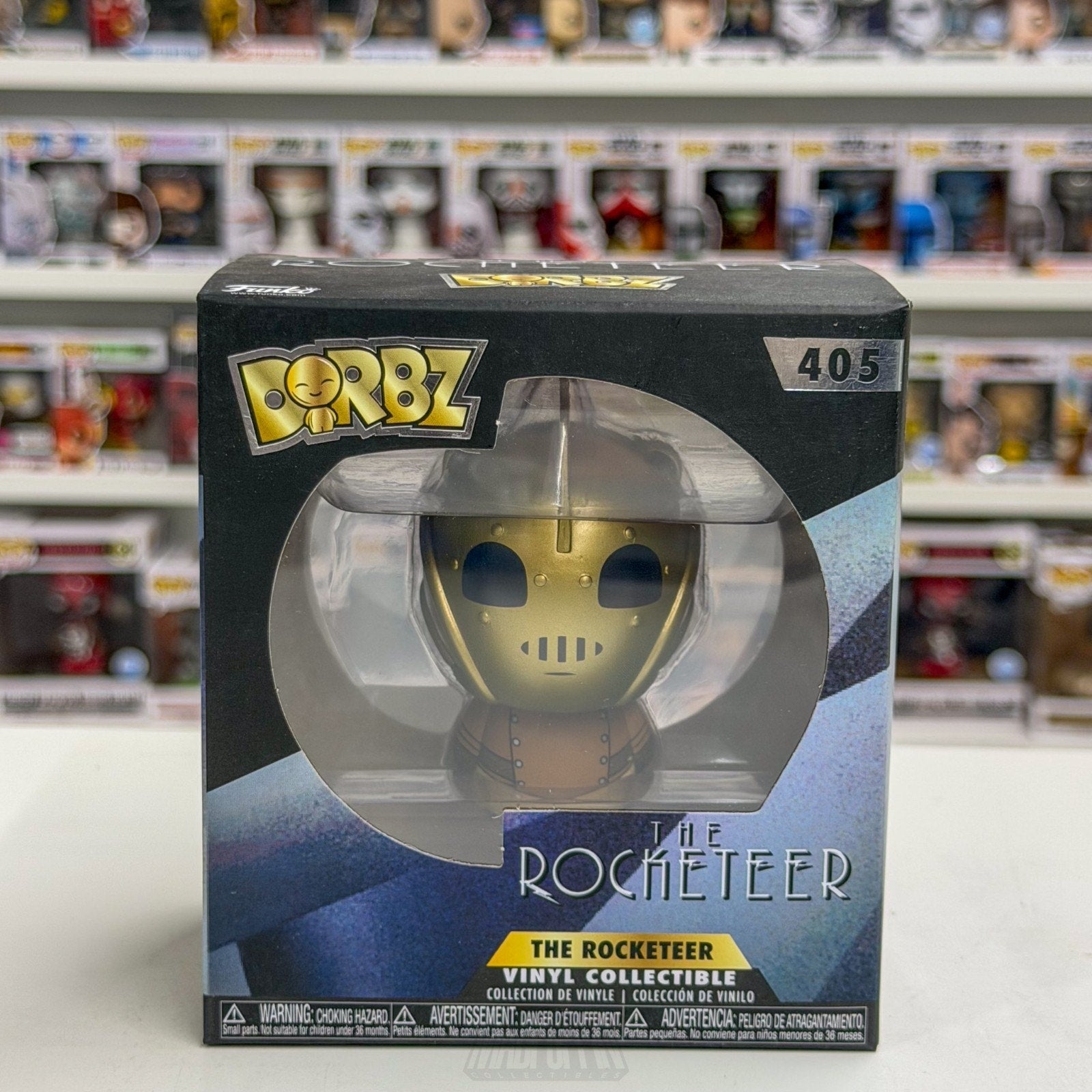 Funko Dorbz Disney The Rocketeer 405 Superhero Howard Hughes Toy Vinyl Figure