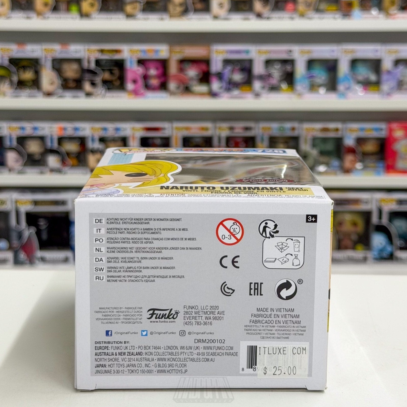 Funko Pop Anime Naruto Sexy Jutsu Special Edition 726 Japan Manga Vinyl Figure