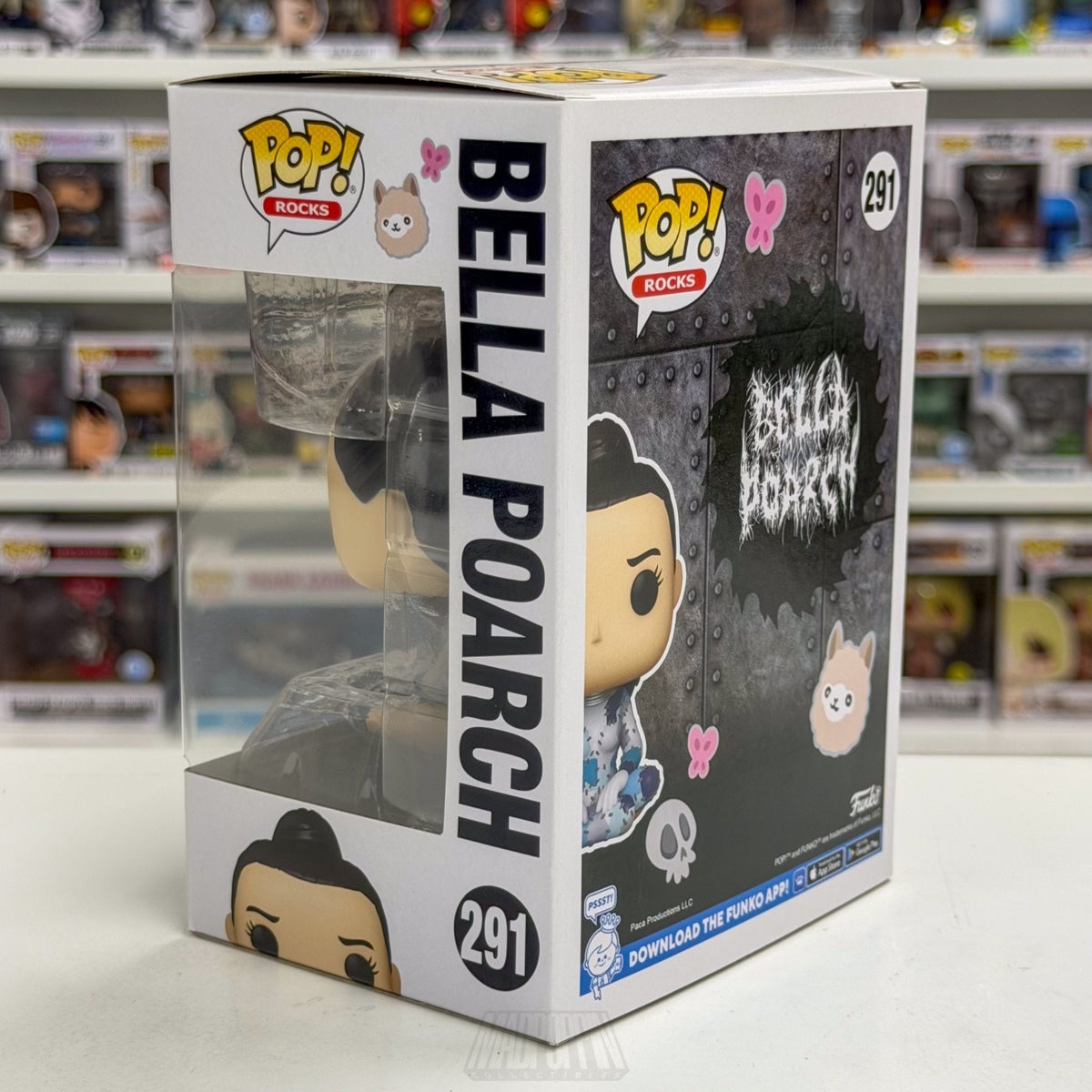 Funko Pop Rocks Bella Poarch Popapalooza 291 Filippino TikTok Toy Vinyl Figure