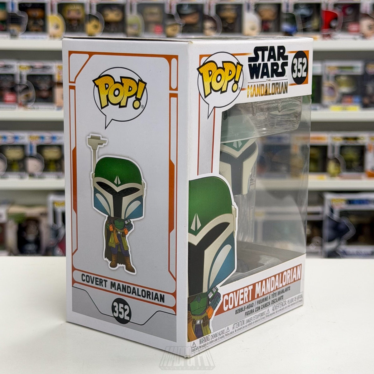 Funko Pop Star Wars Covert Mandalorian 352 Television Disney+ Toy Vinyl Figure