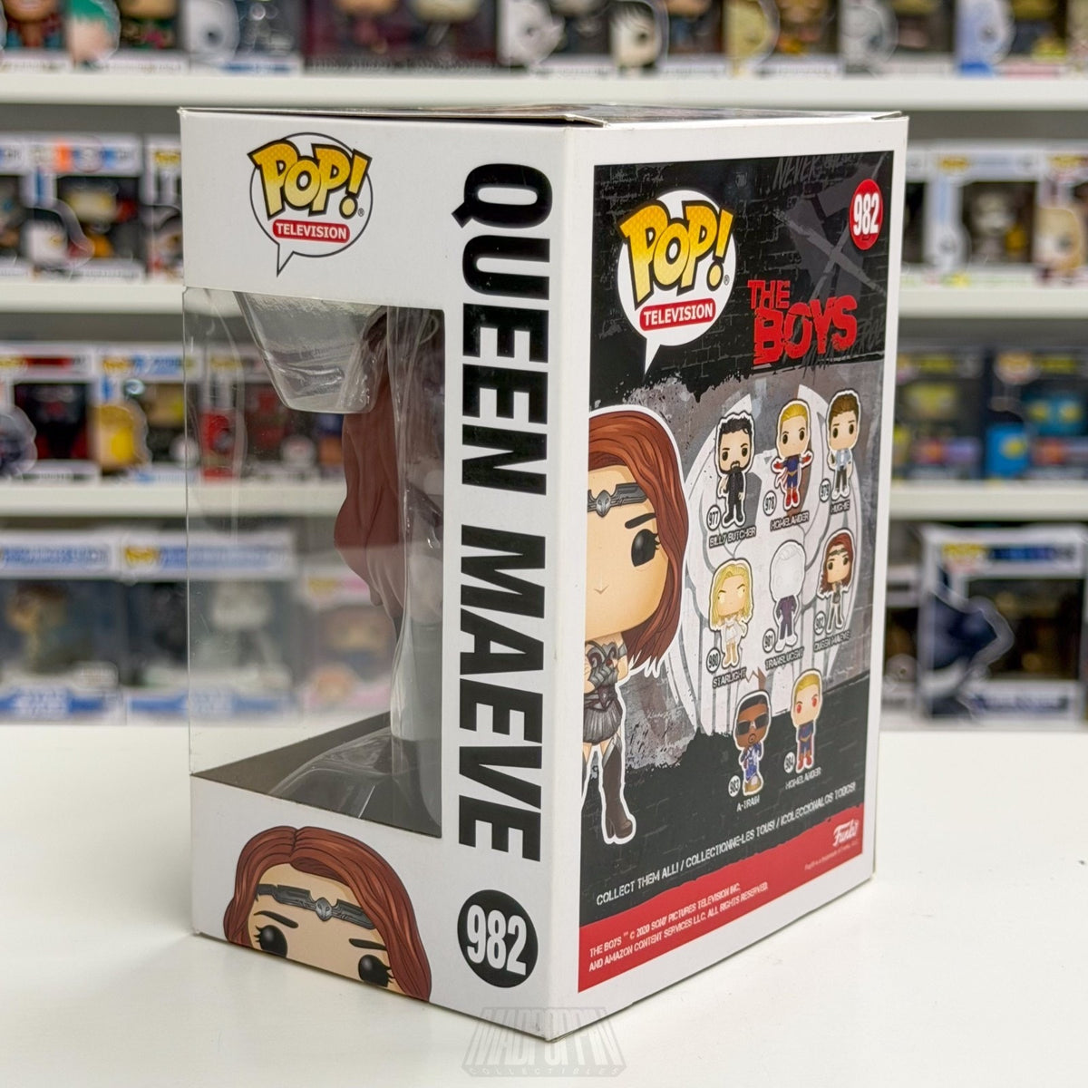 Funko Pop TV The Boys Queen Maeve 982 Seven Vought Warrior Supe Toy Vinyl Figure