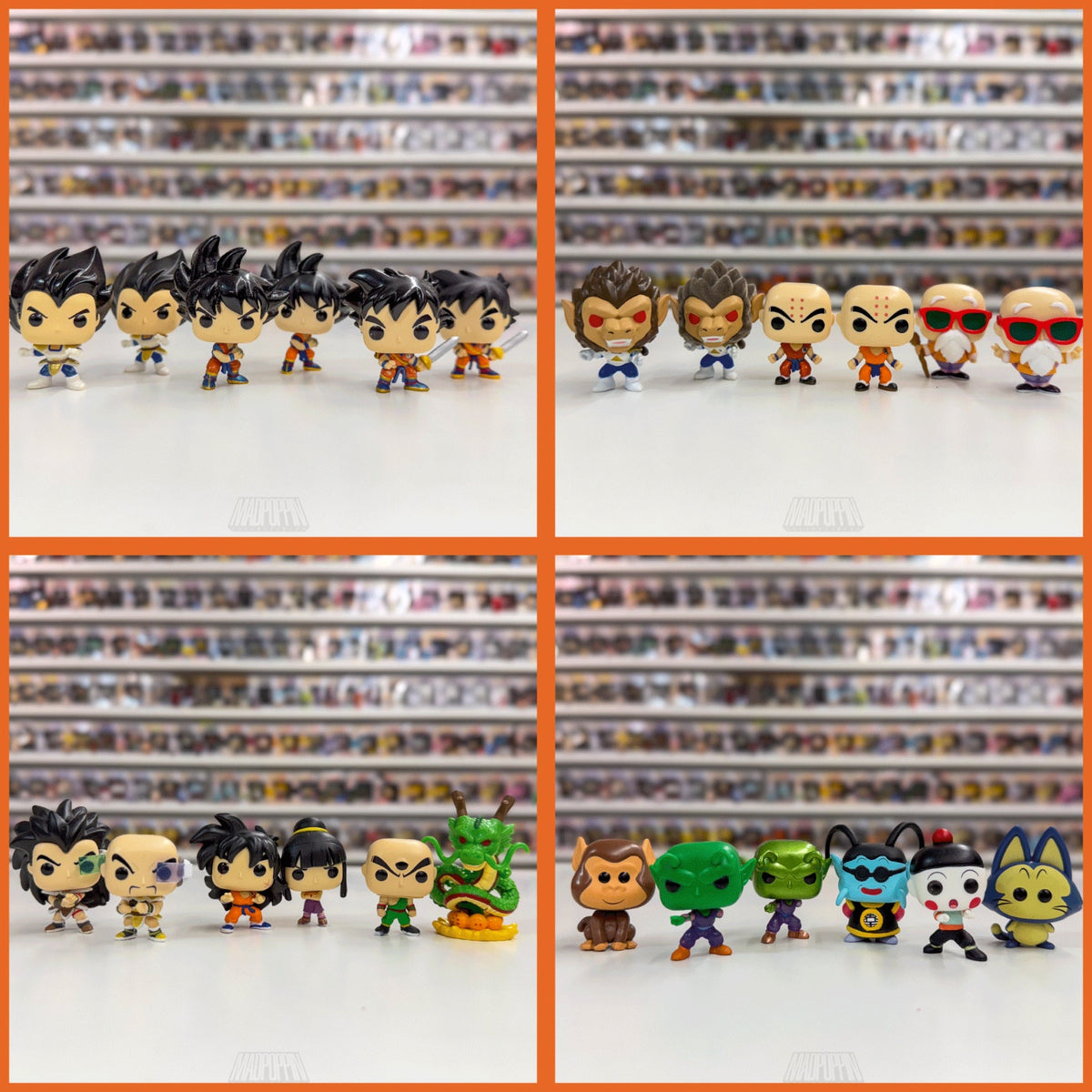 Funko Anime Pocket Pops Dragon Ball Z DBZ Complete Set of 24 Vinyl Figures RARE