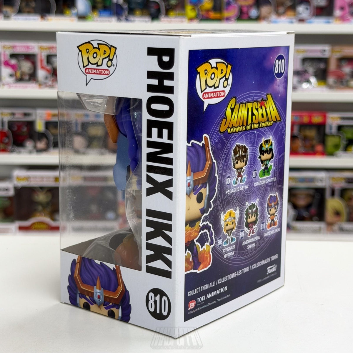 Funko Pop Anime Saint Seiya Phoenix Ikki 810 Japanese Manga Fantasy Vinyl Figure