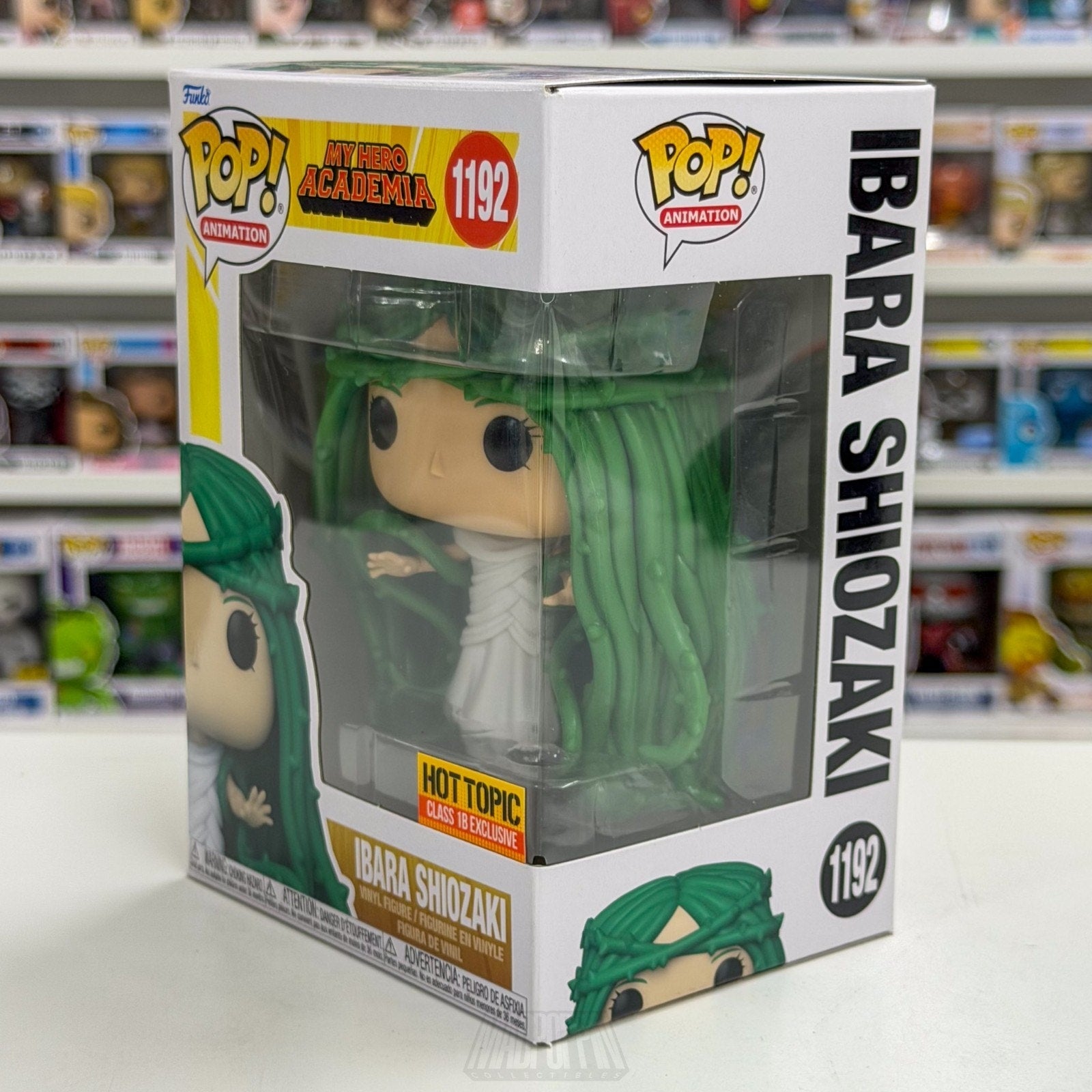 Funko Pop Anime My Hero Academia Ibara Shiozaki Hot Topic 1192 Manga Toy Figure