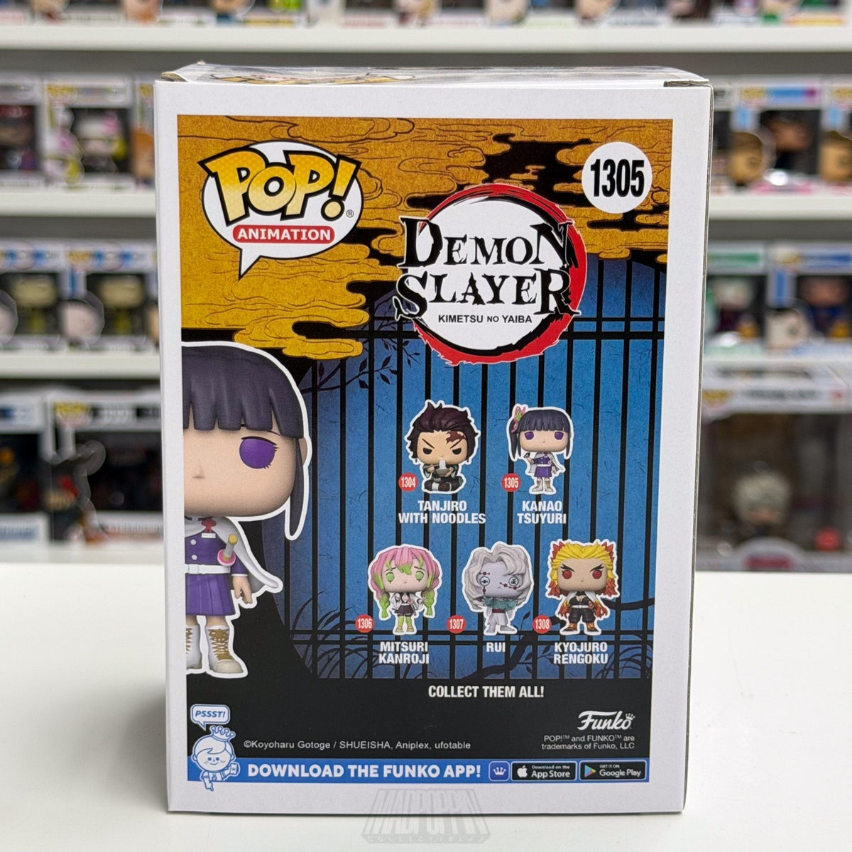 Funko Pop Anime Demon Slayer Kanao Tsuyuri Glow Special Edition 1305 Toy Figure