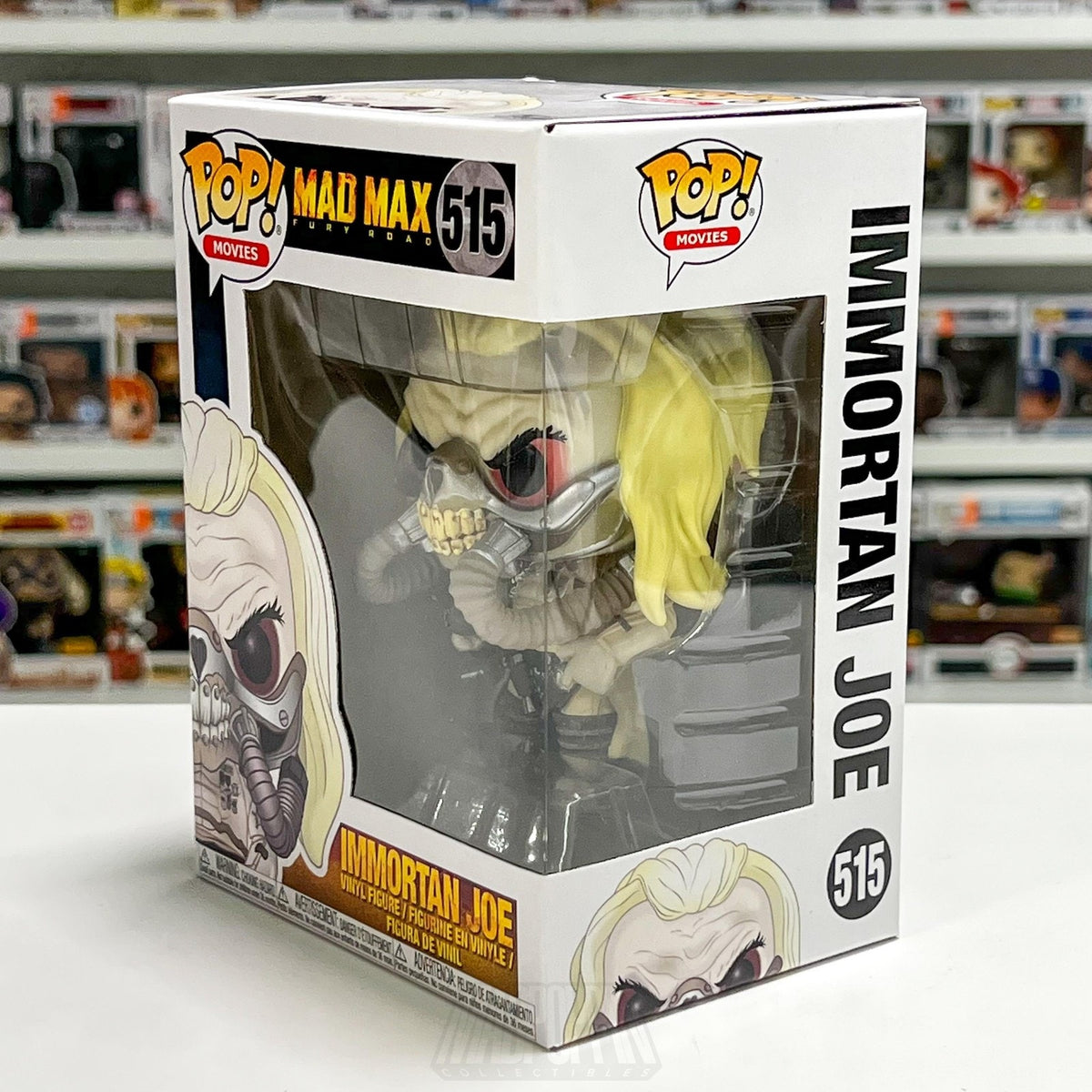 Funko Pop Movies Mad Max Fury Road Immortan Joe 515 Post-apocalyptic Toy Figure