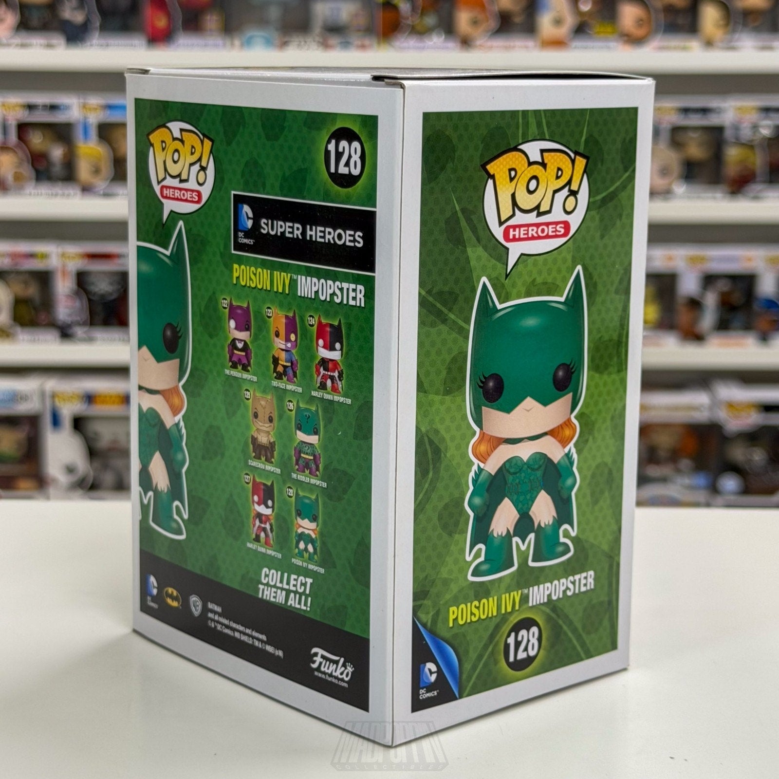 Funko Pop DC Super Heroes Poison Ivy Impopster Batman 128 Vaulted Vinyl Figure