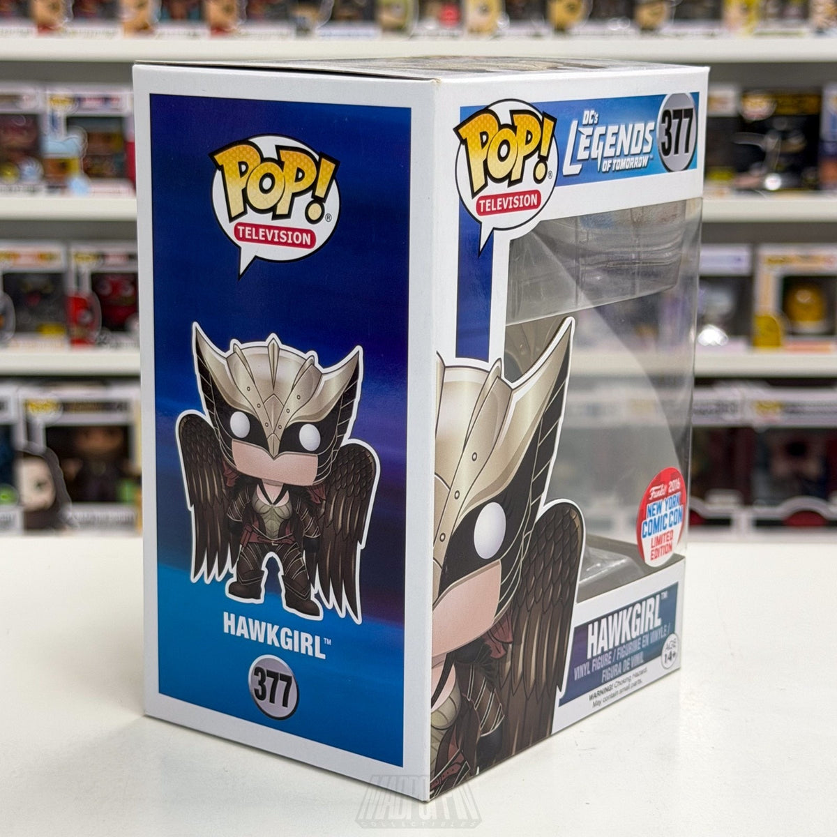 Funko Pop TV DC Legends of Tomorrow Hawkgirl NYCC 377 Egyptian Priestess Figure